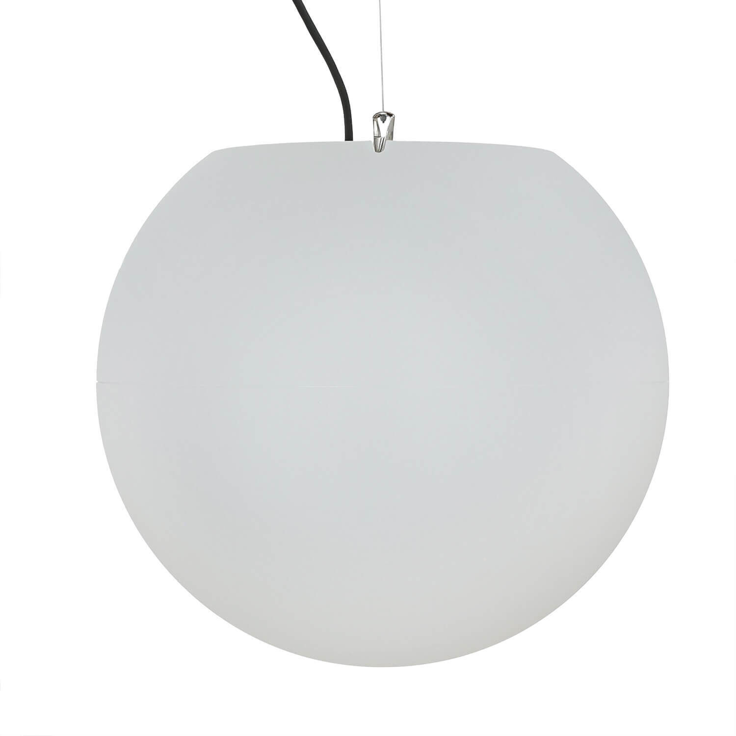 Suspension d'extérieur Blanc rond Ø45cm