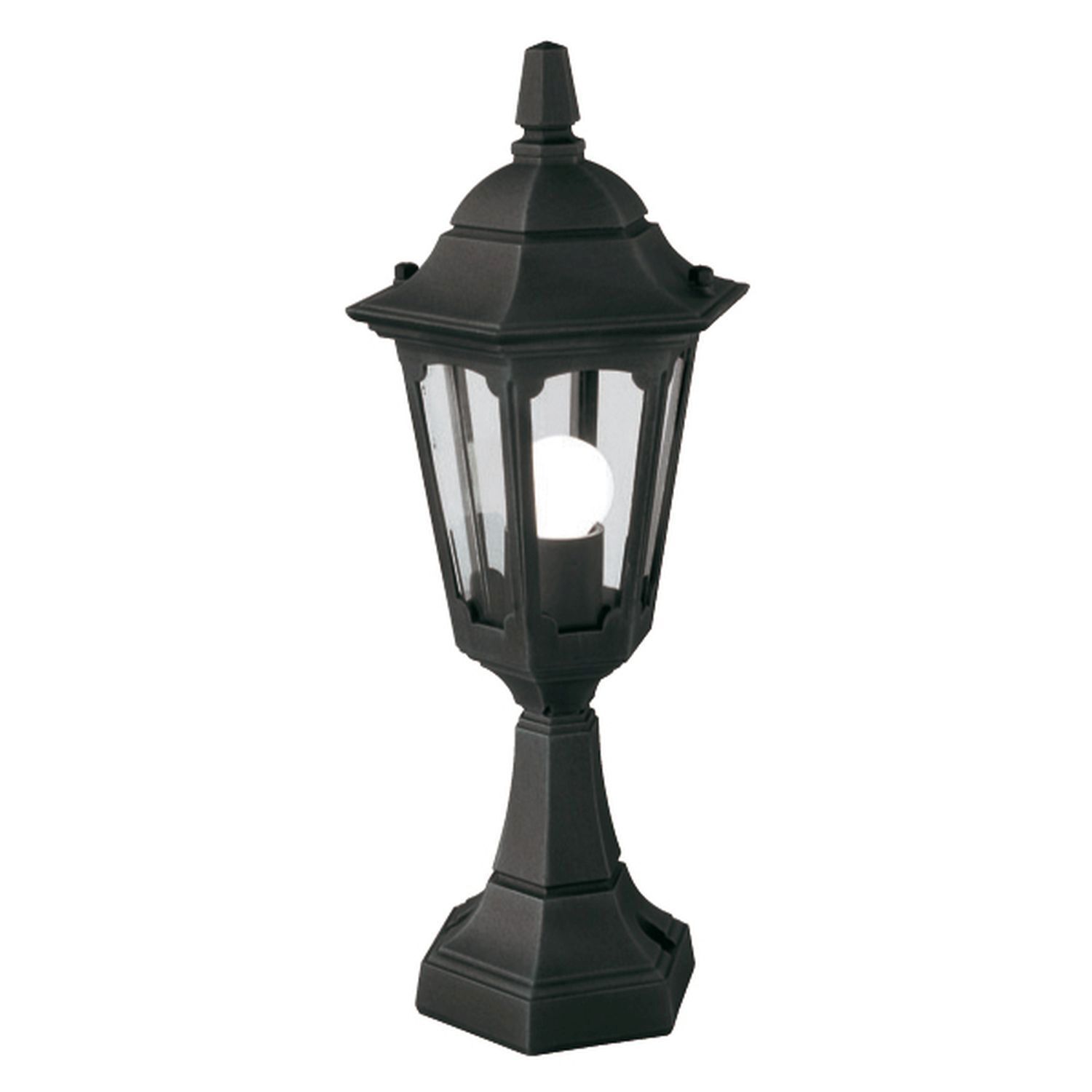 Eclairage de jardin Noir Rustique H:45cm E27