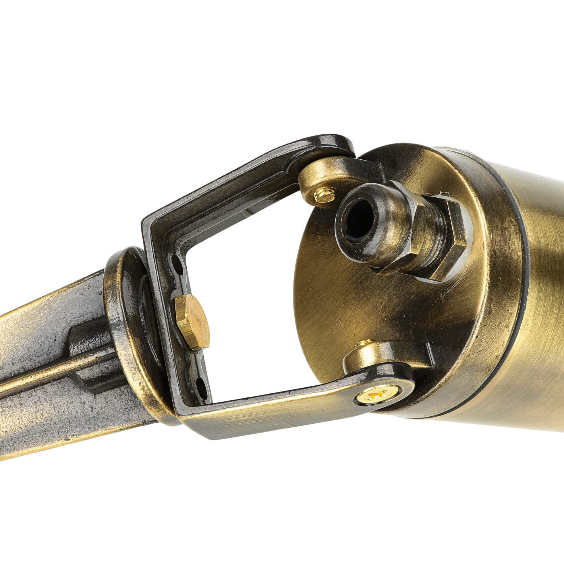 Projecteur de jardin avec piquet de terre laiton massif GU10 IP64 Bronze