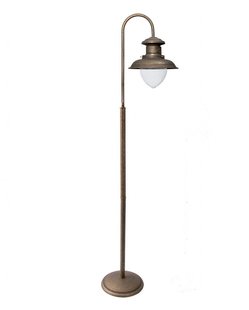 Lampadaire bronze antique fait main Al Mare