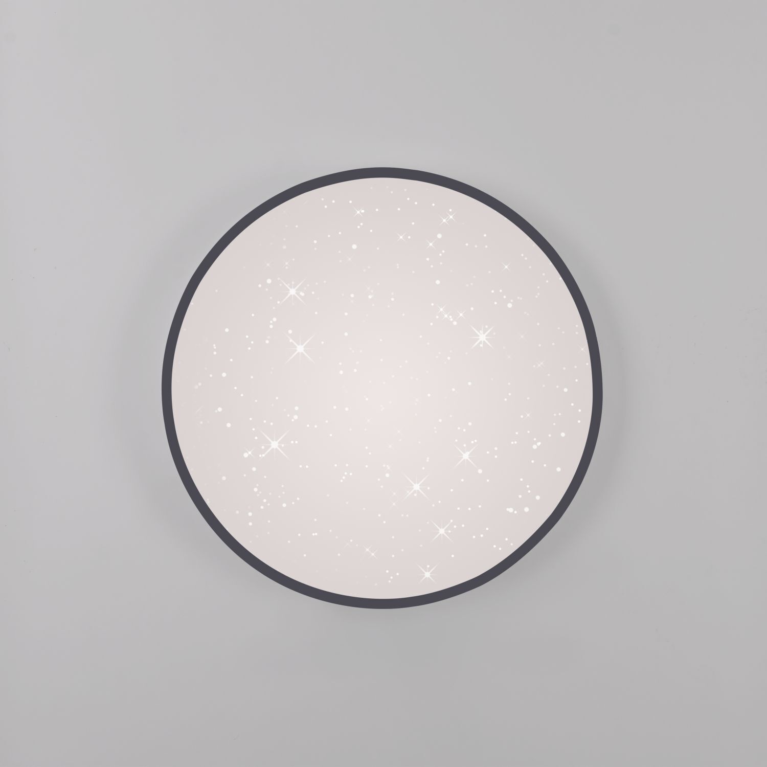Plafonnier LED Ciel de nuit noir 3000 K intensité lumineuse variable