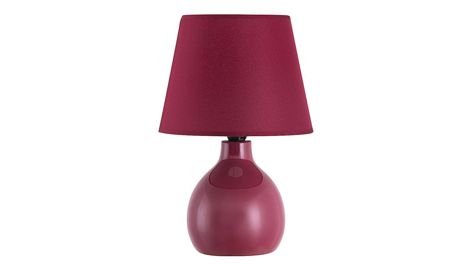 Lampe de chevet céramique Interrupteur H:28cm confortable