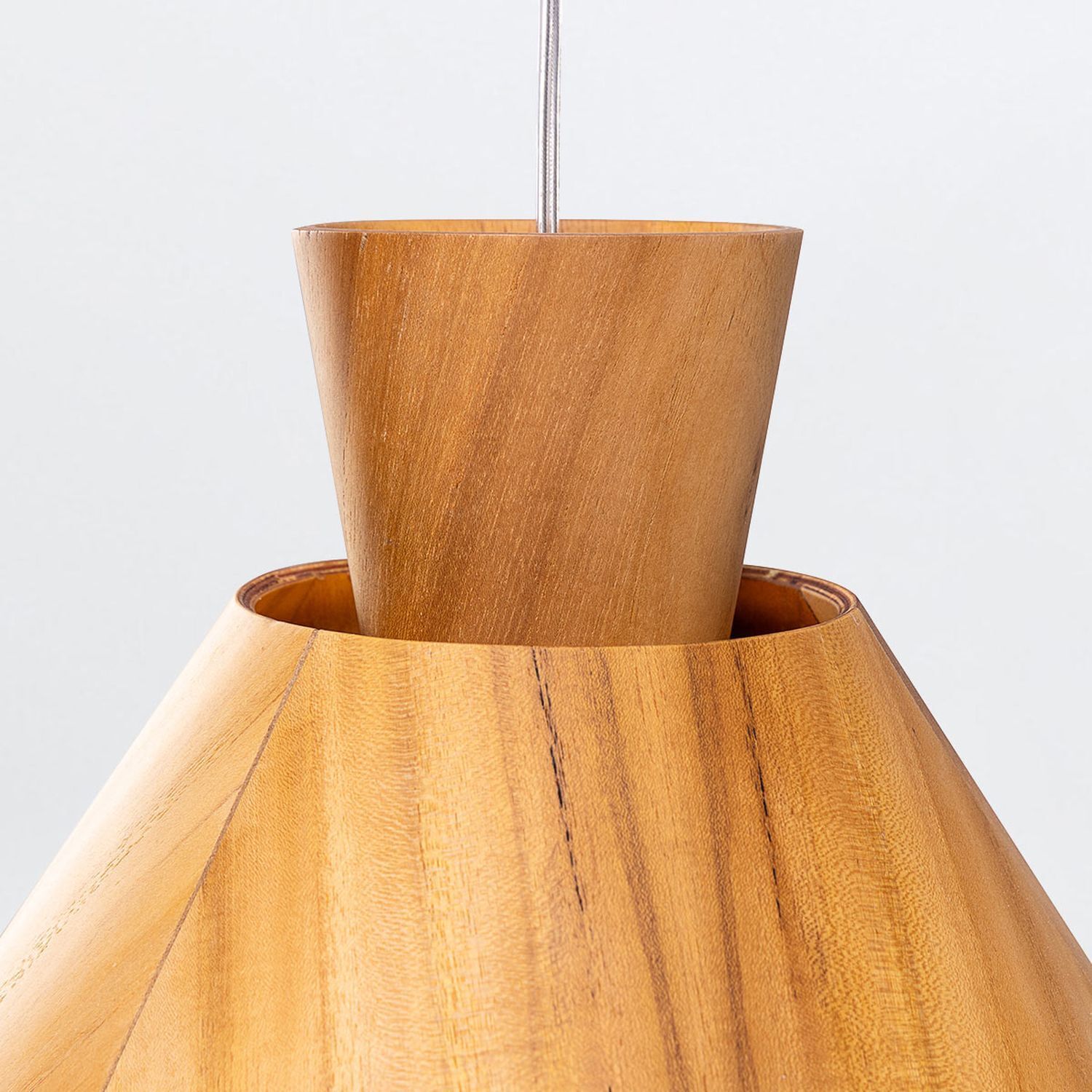 Lampe, Holz, Lampenschirm, Hartholz, Gebeiztes Holz
