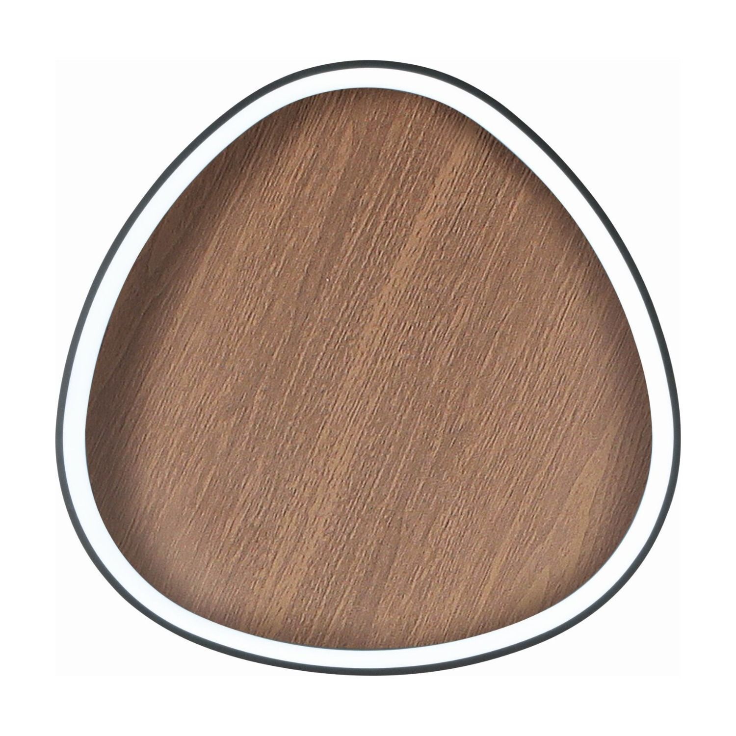 Applique LED Nature Noir L:85 cm 60W Scandinave Holz, Braun, Holztextur, Kundenzubehör, Schnellformatierung