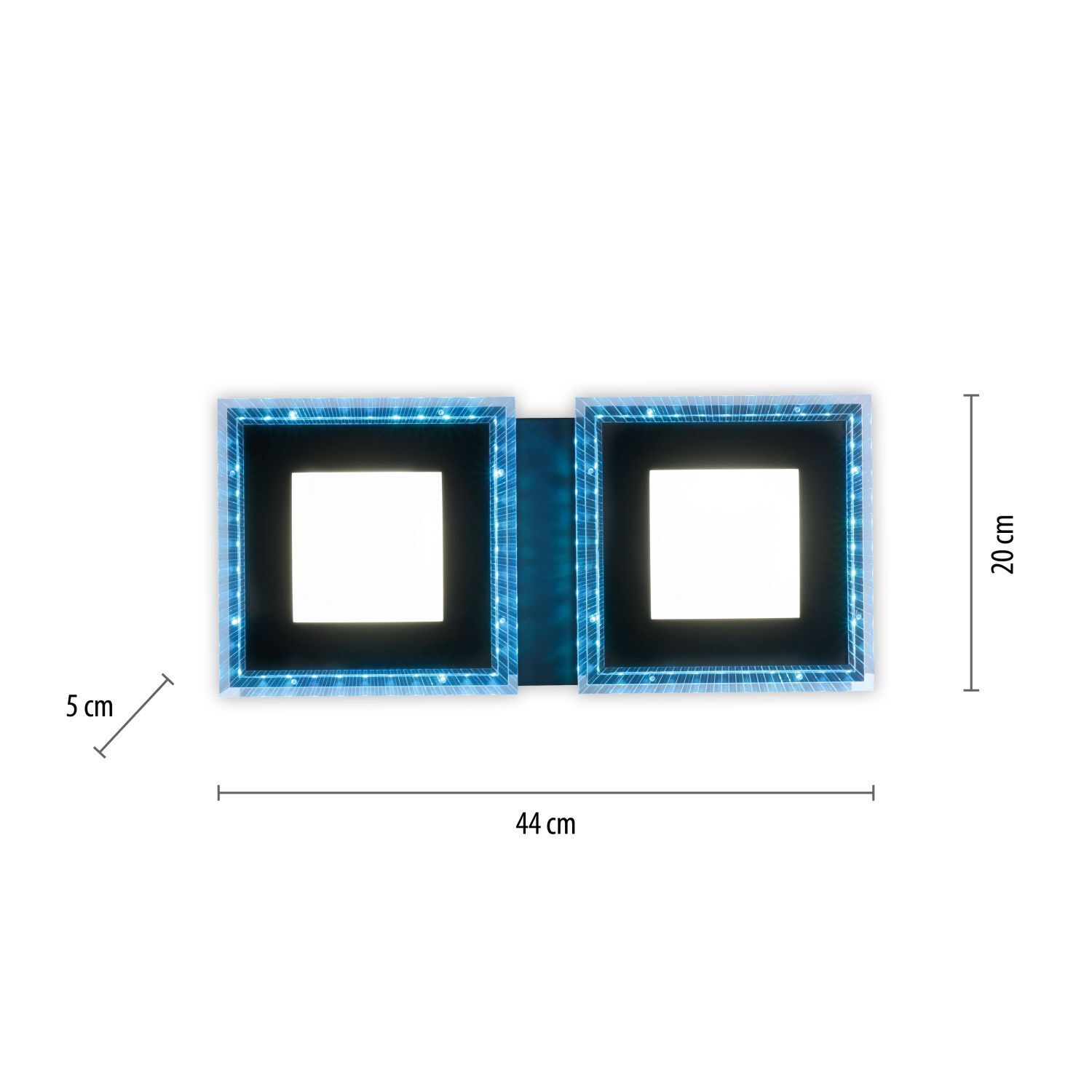 Lampe de plafonnier LED à intensité variable RBG Changement de couleur Télécommande Computerausrüstung, Elektronik, Hardware, Bildschirm, Überwachen