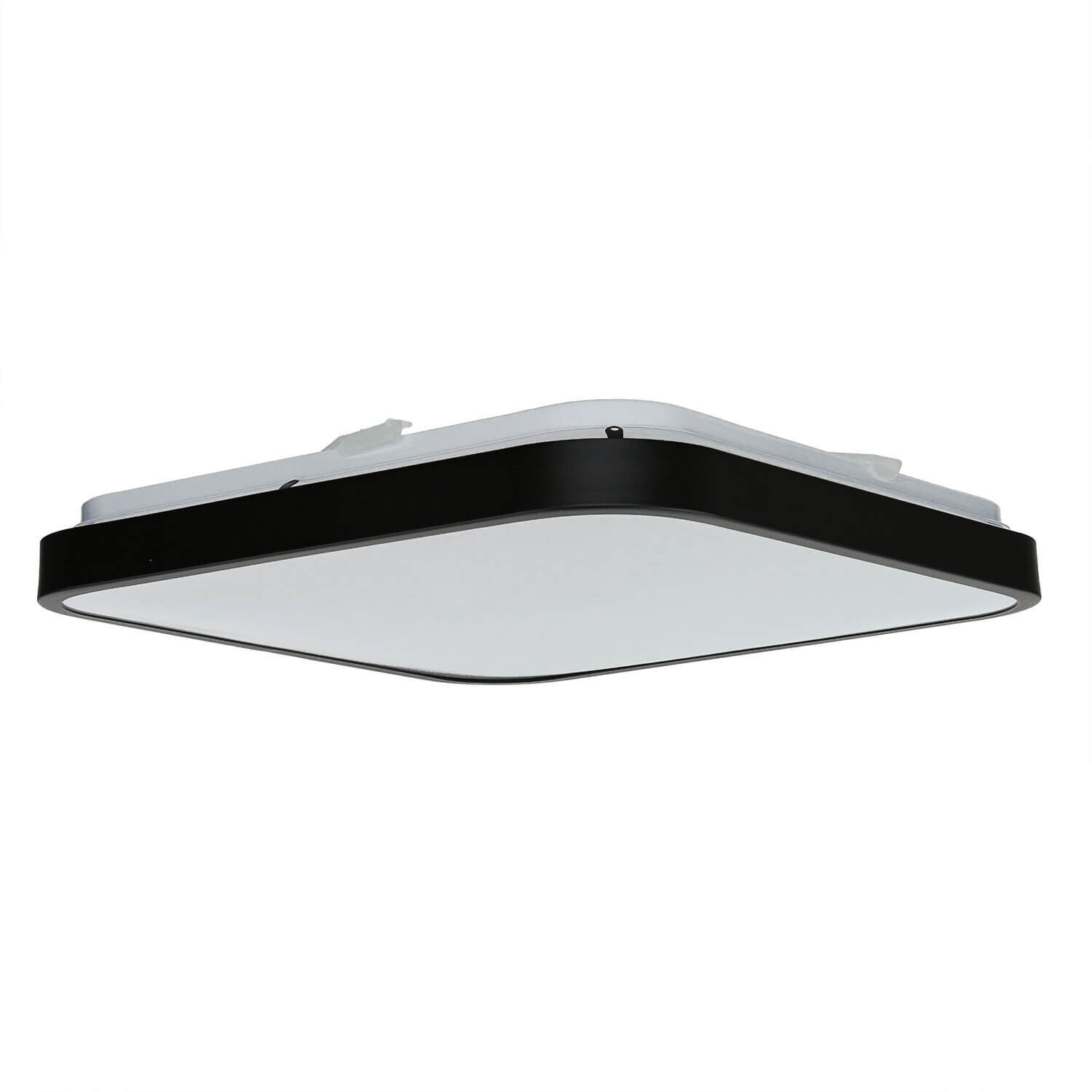 Plafonnier LED Noir Moderne IP44 3000K faible éblouissement Deckenleuchte, Leuchte
