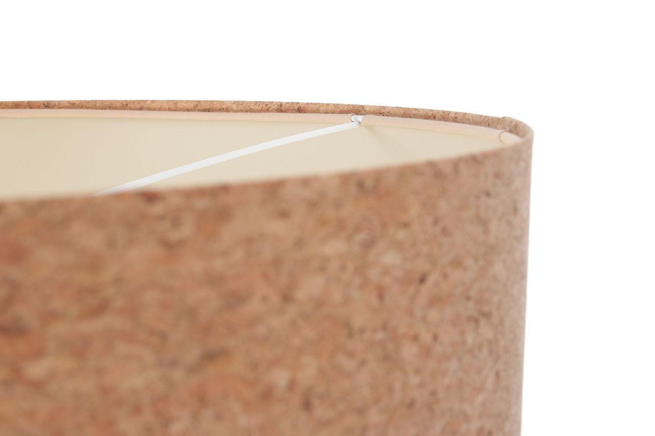 Suspension Nature Blanc E27 Ø 30 cm Liège Moderne