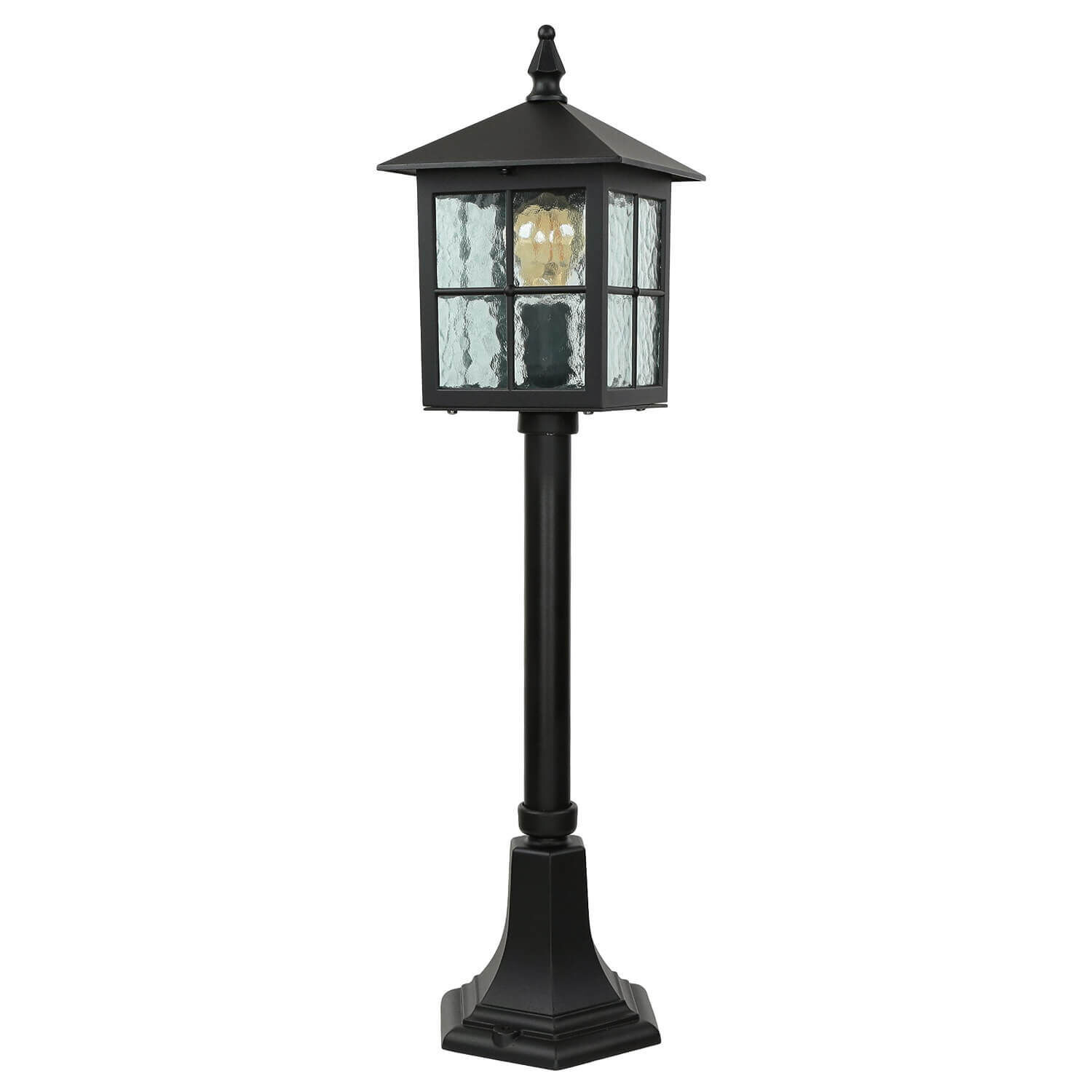 Lampe d'extérieur BAARLE 76cm noir IP43 aluminium