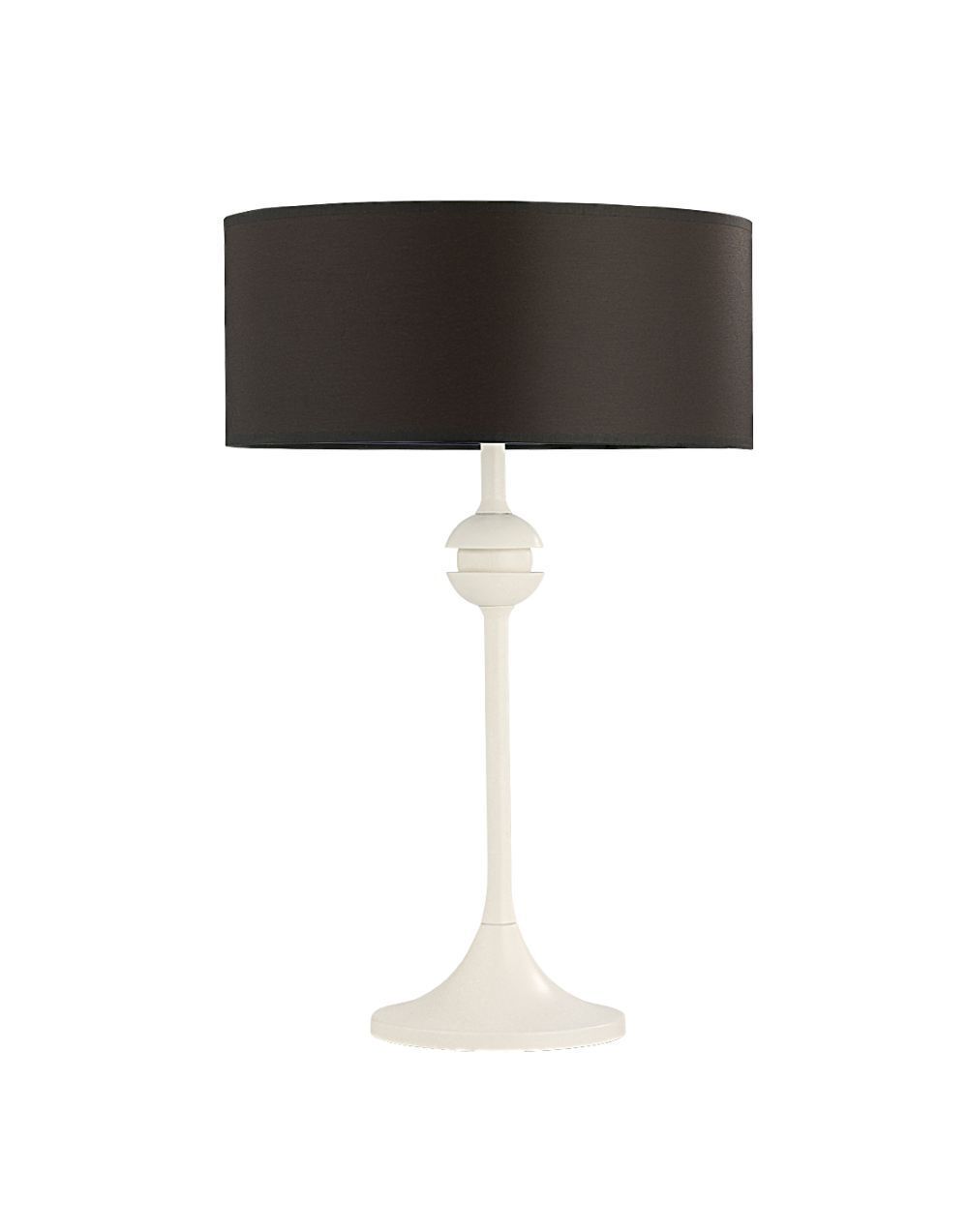 Lampe de table Marron Blanc H:54cm DAGNO Table de nuit