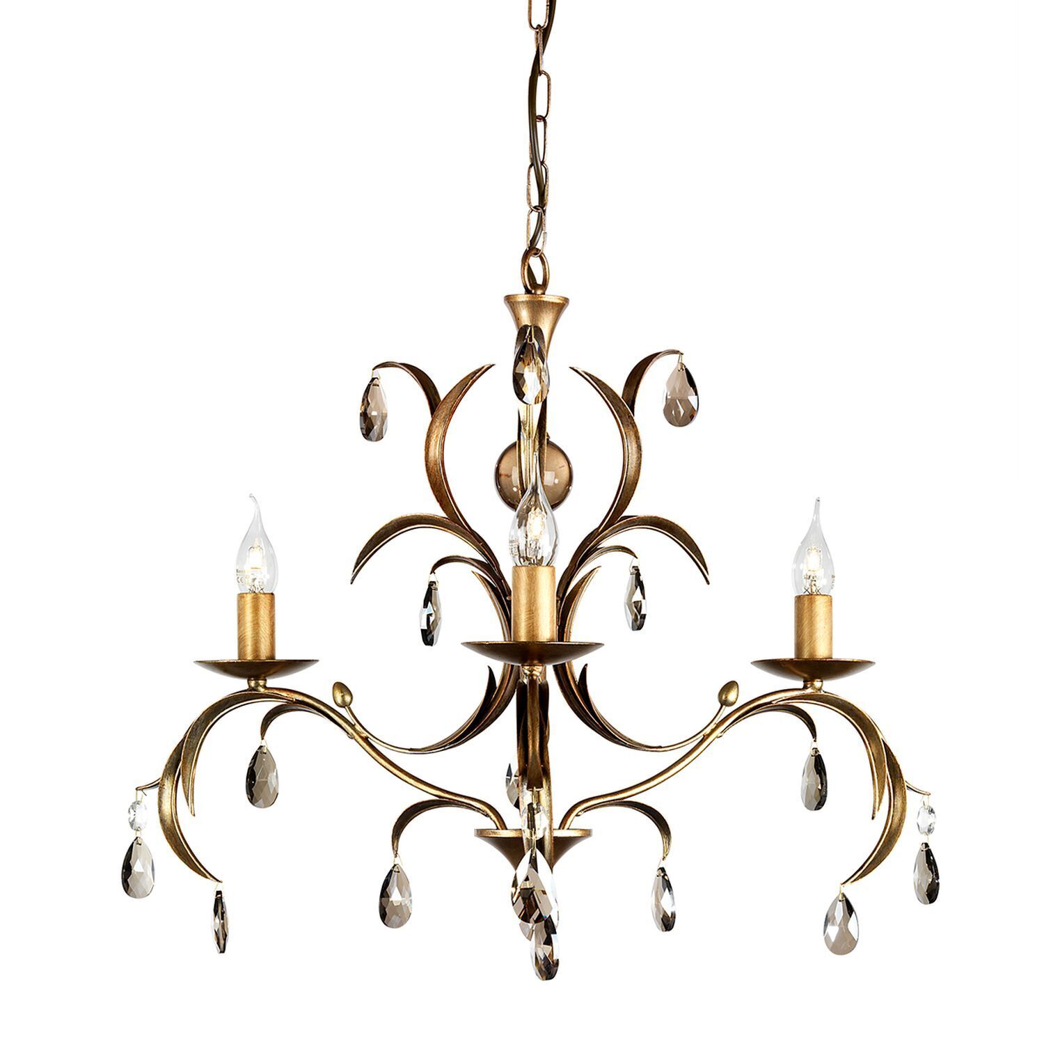 Suspension CANDELA 10 Bronze Lampe table à manger