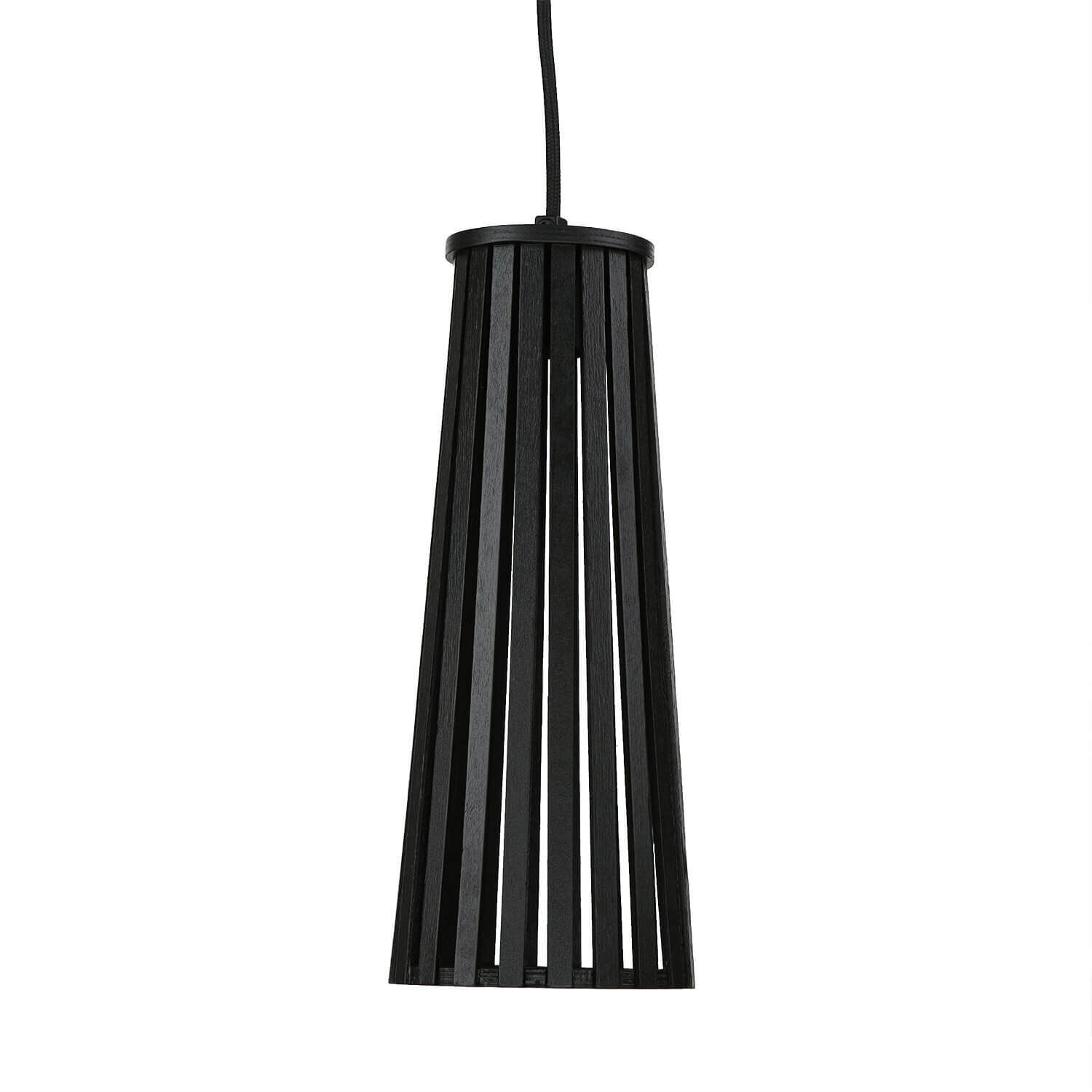 pendant, Lampe, schwarz, Latten, hängend