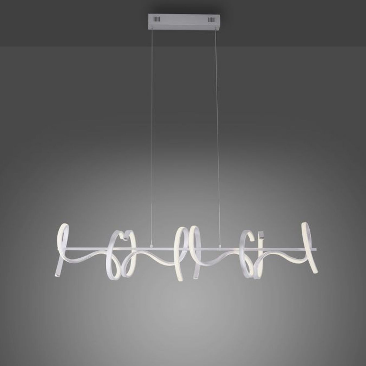 Suspension LED dimmable blanc 10 W 1330 lm L:99 cm