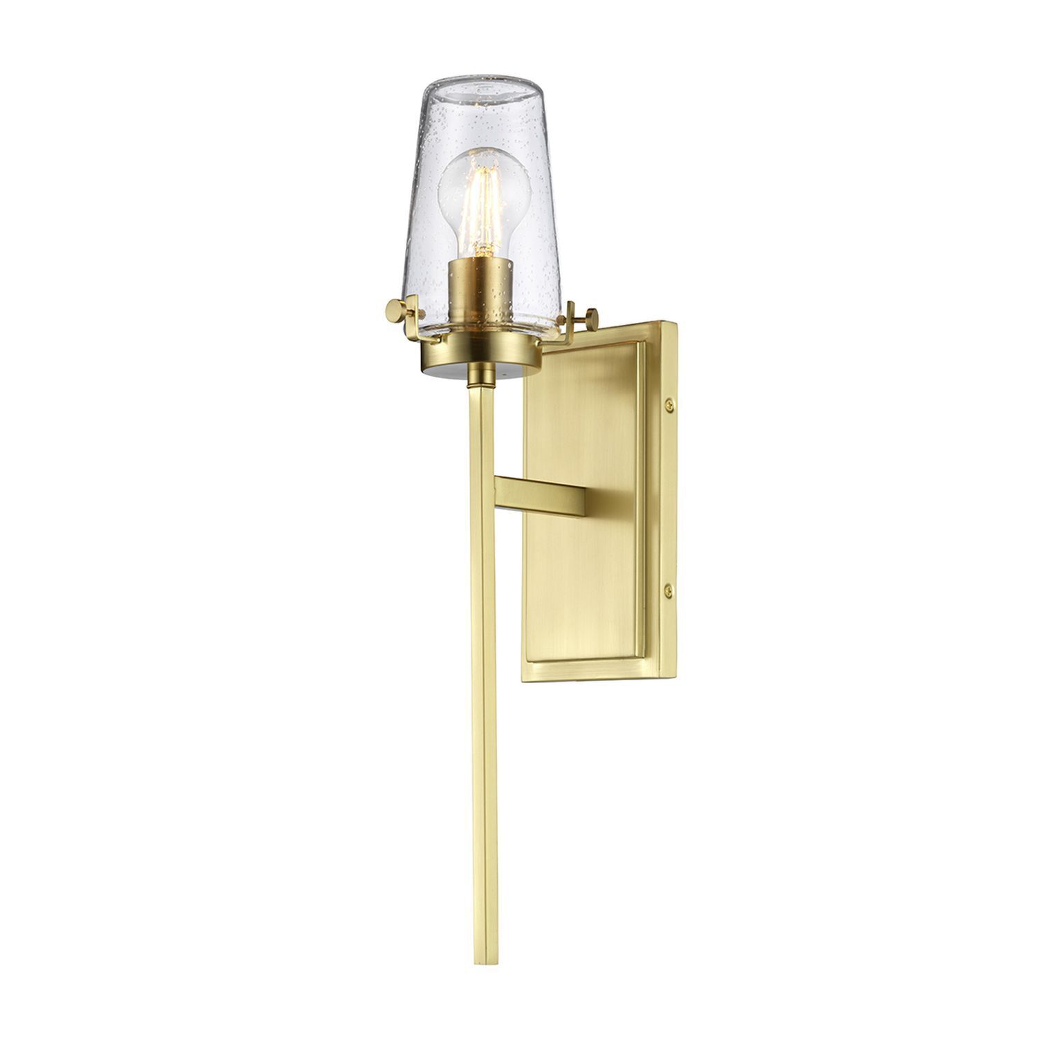 Lampe de salle de bain murale en laiton Art Nouveau E27 IP44 GAMBAR
