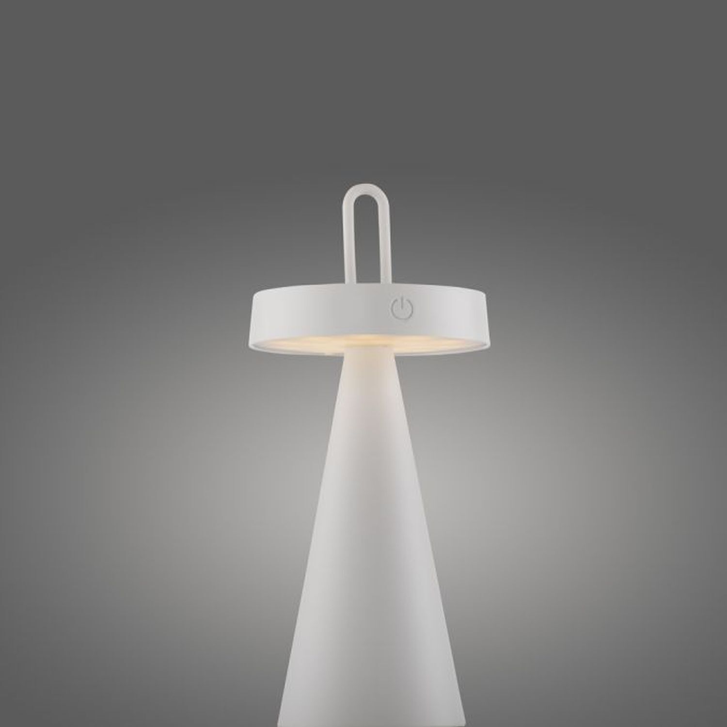 LED Akku Tischlampe Dimmer Touch IP44 2700 K 28,9 cm Lampe, Beleuchtung