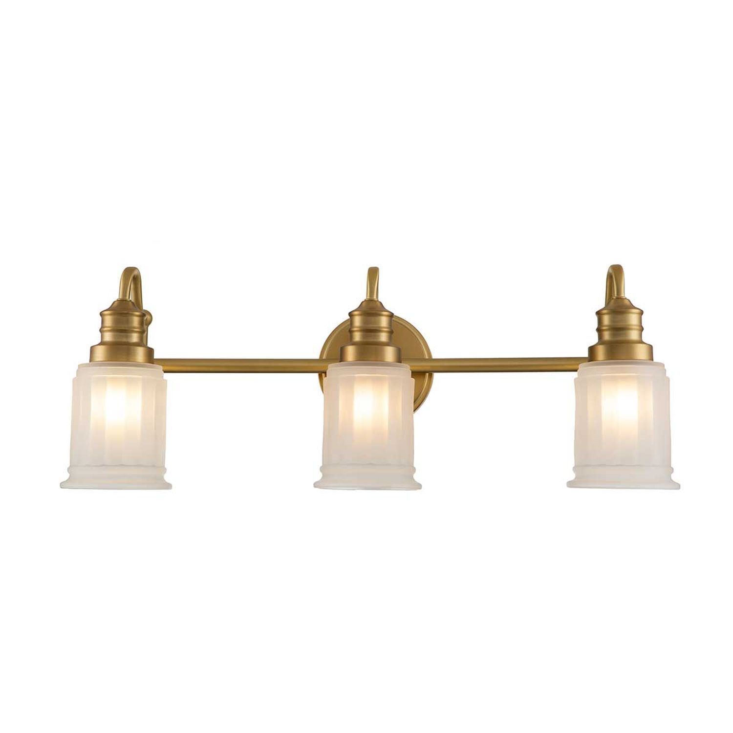 Applique murale salle de bains 61 cm de long avec 3x G9 LED 3000 K