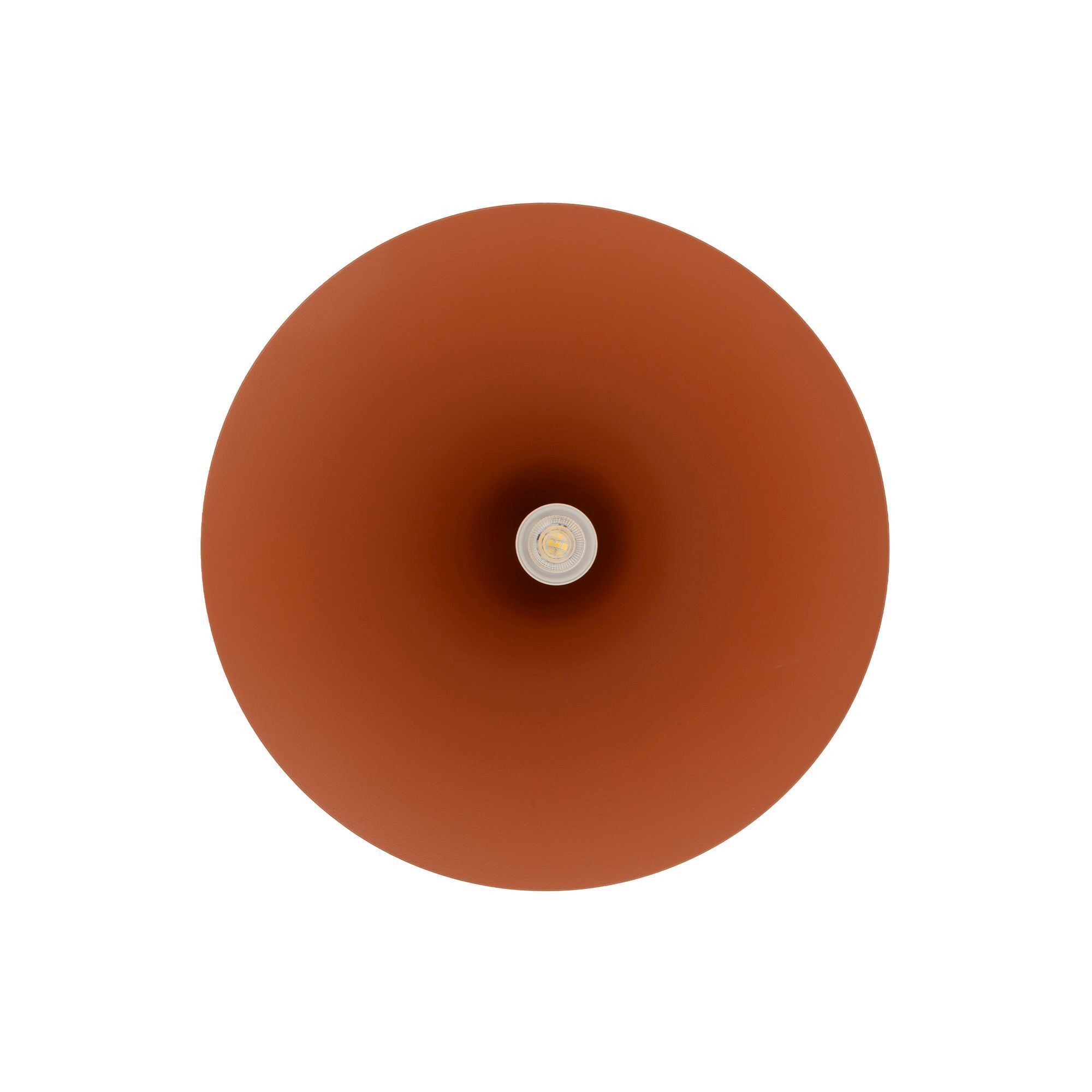 Stilvolle Pendelleuchte Metall GU10 Ø35 cm Terrakotta lampe, pendel, terrakotta, Kegel, LED