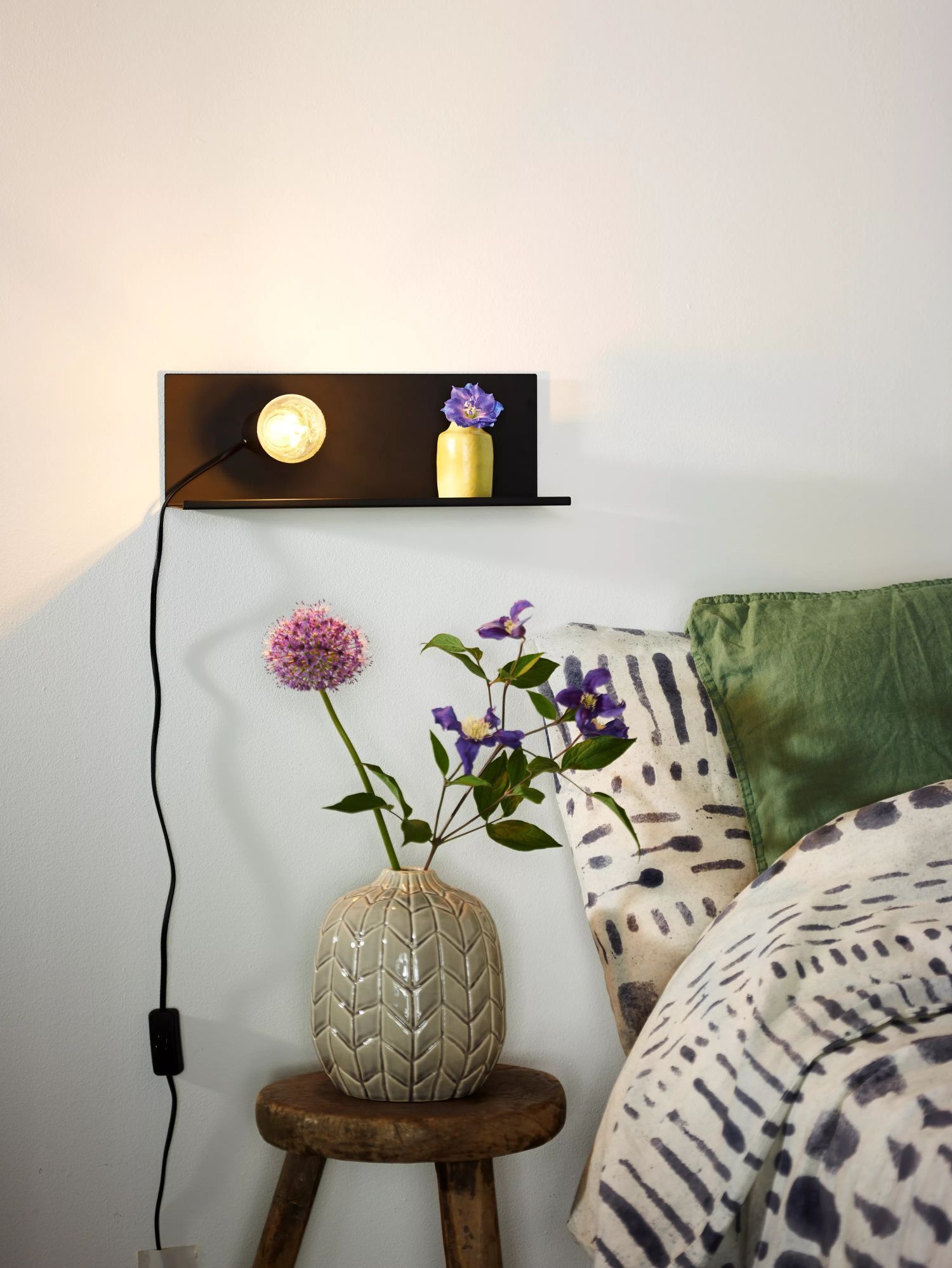 Lampe, Mobiliar, Pflanze, Stehlampe