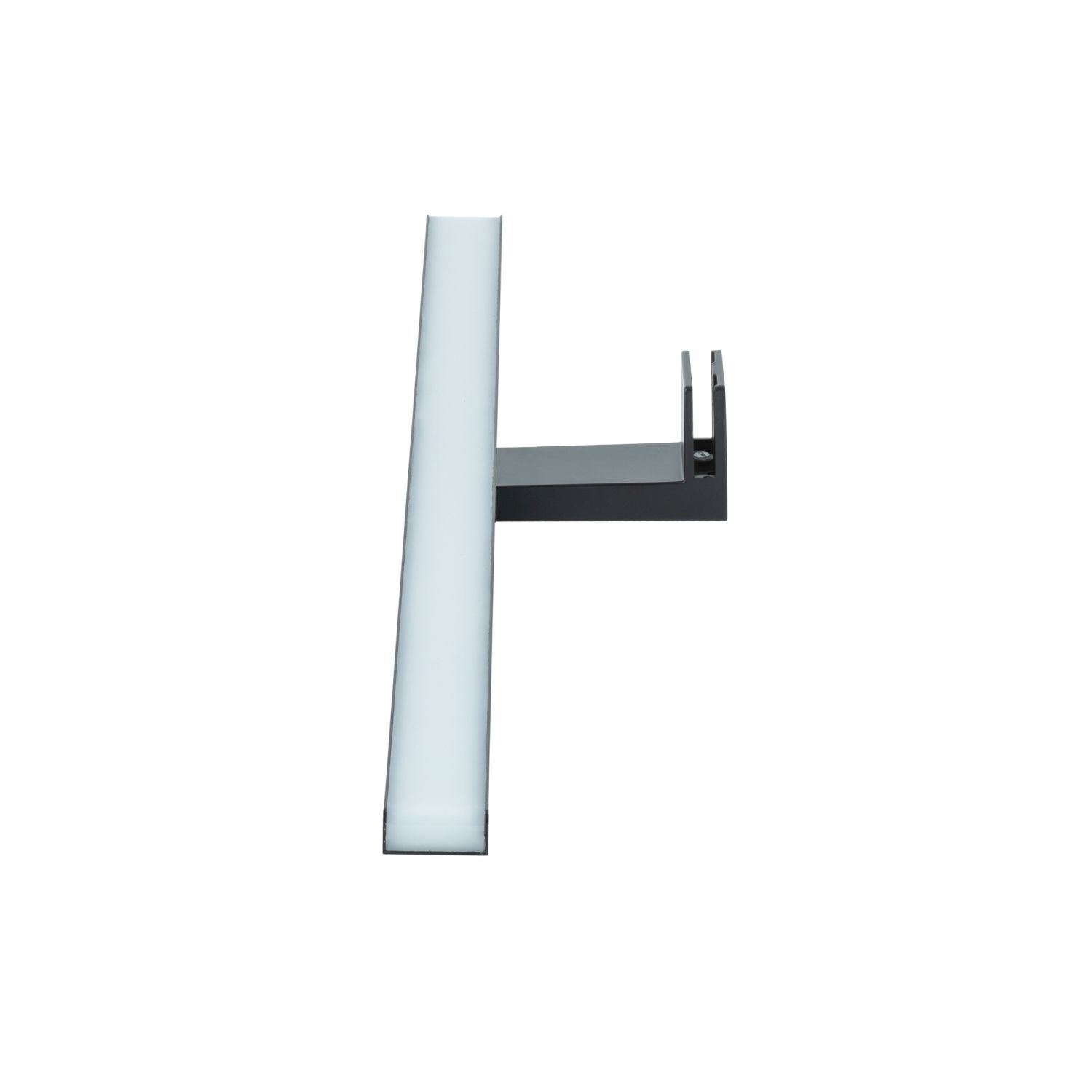 Lampe à miroir LED noire IP44 4000 K 900 lm blanc neutre