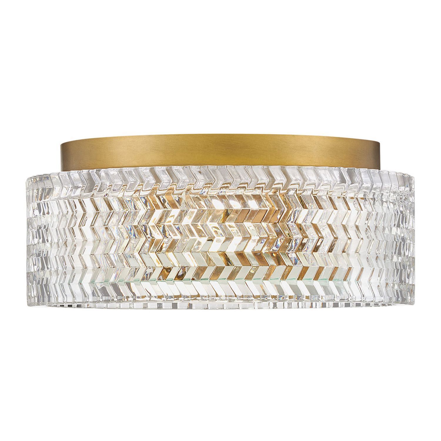 Lampe de plafonnier E27 cristal rond D : 30,5 cm en laiton antique Deckenleuchte, Klebeband