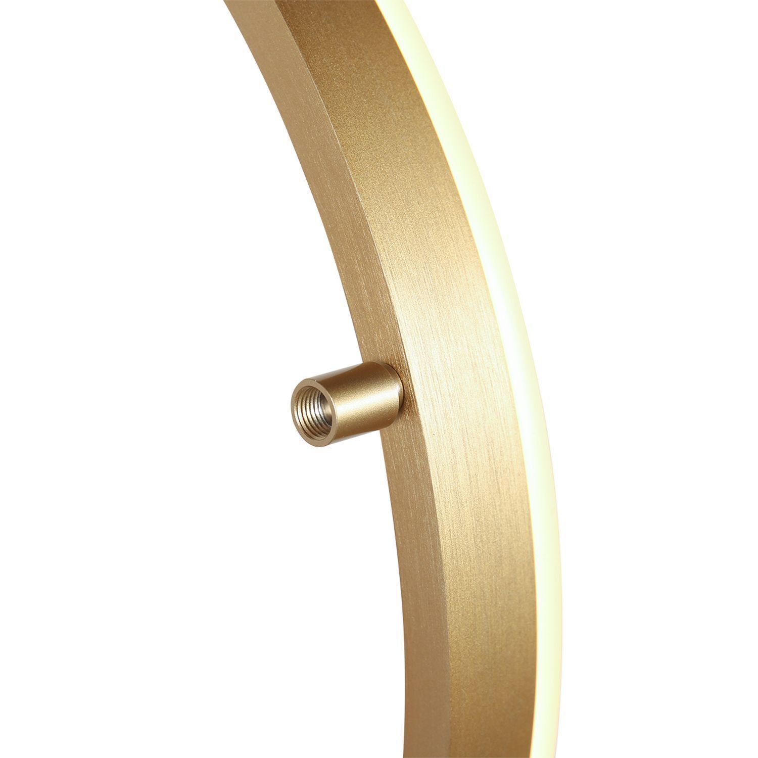 Applique décorative LED métal doré H:40 cm Ring Bronze, Griff