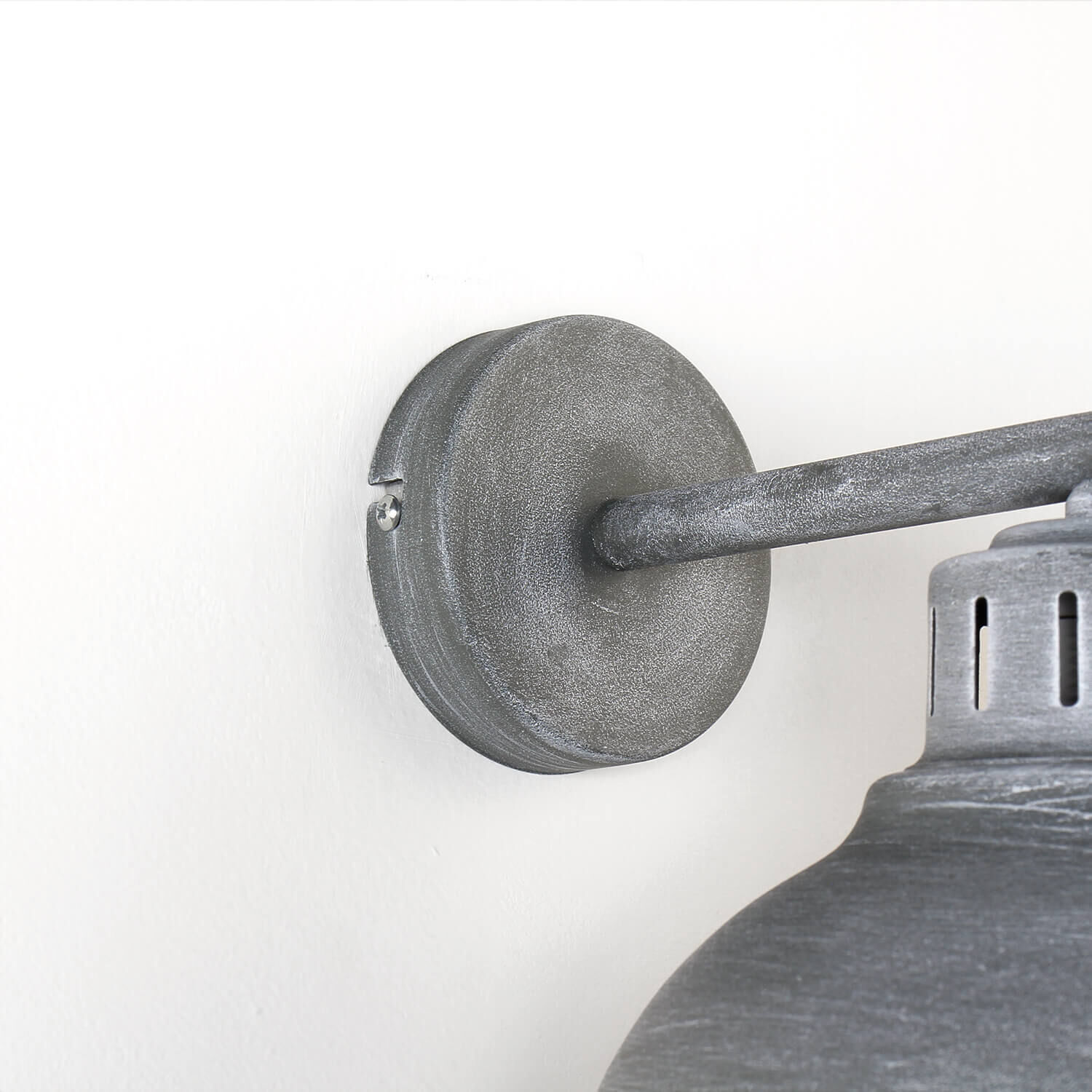 Applique décorative SVEN en patine grise Beleuchtung