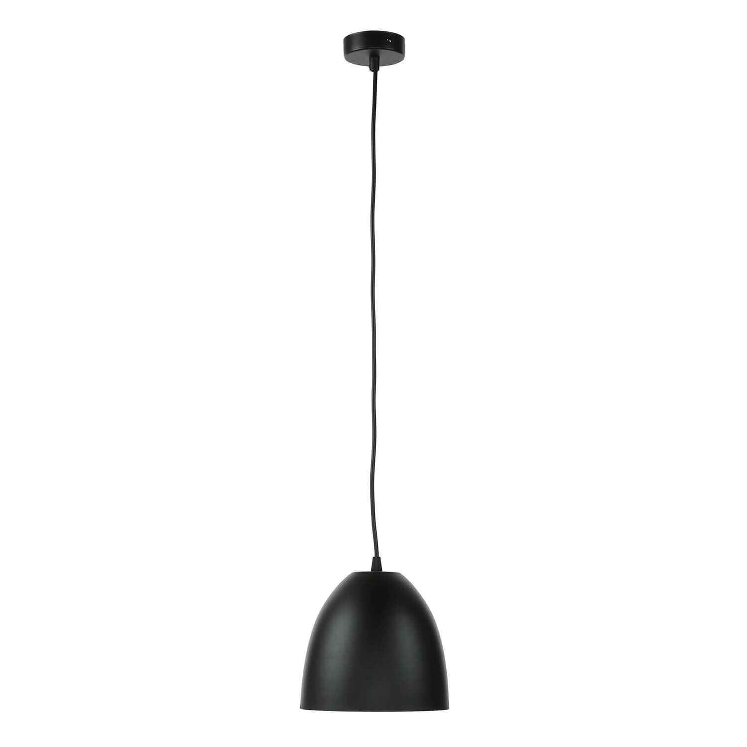 Lampe à suspendre Noir intérieur Blanc Rétro ronde Table à manger