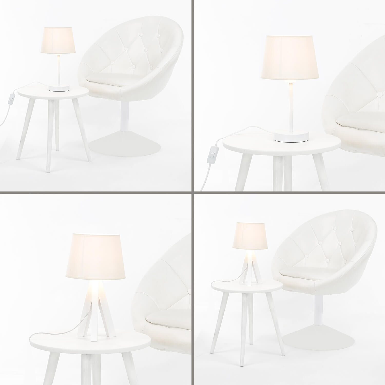 Lampe, Tischlampe, Stuhl, Mobiliar