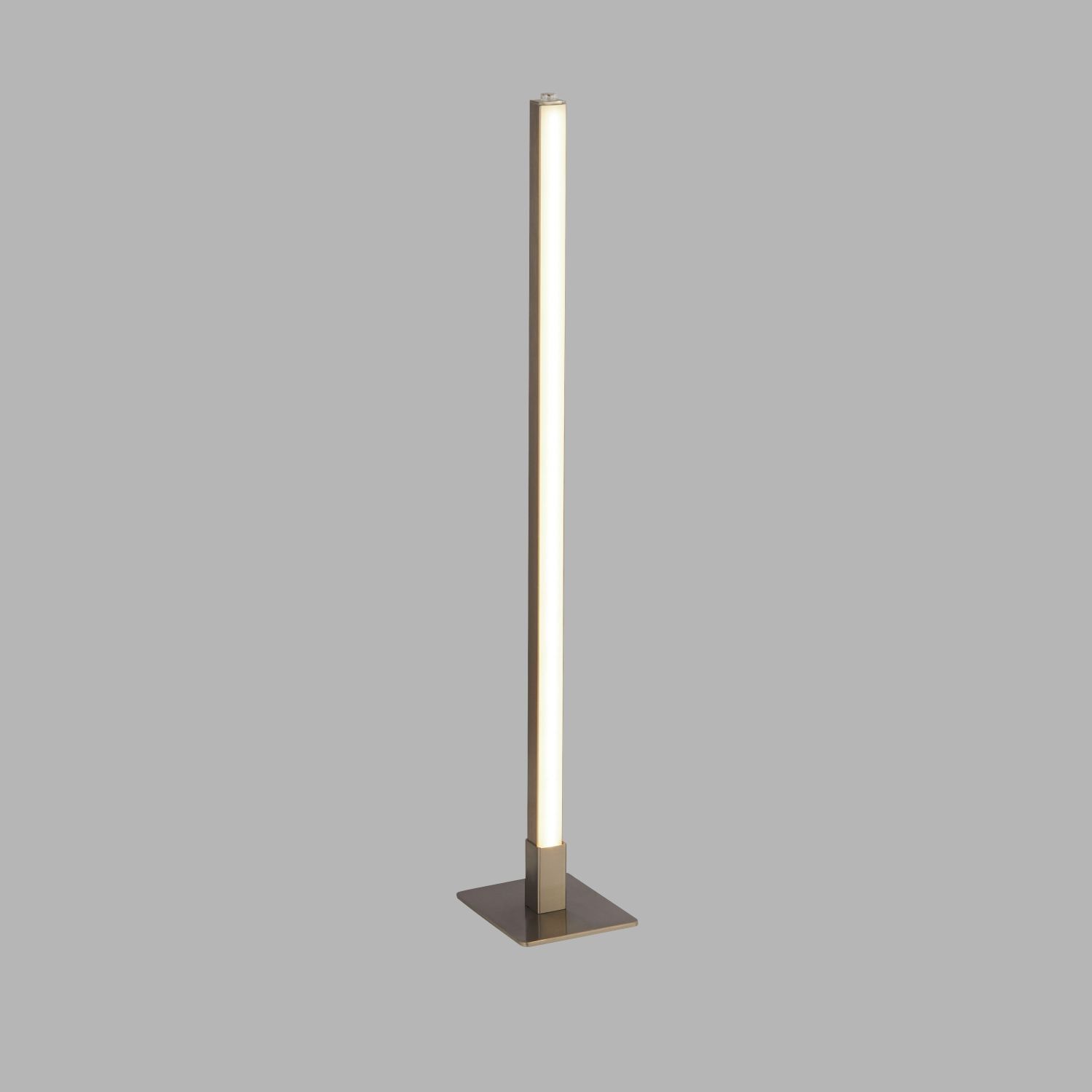 LED Tischlampe mit Touch Funktion 50 cm in Silber matt Lampe