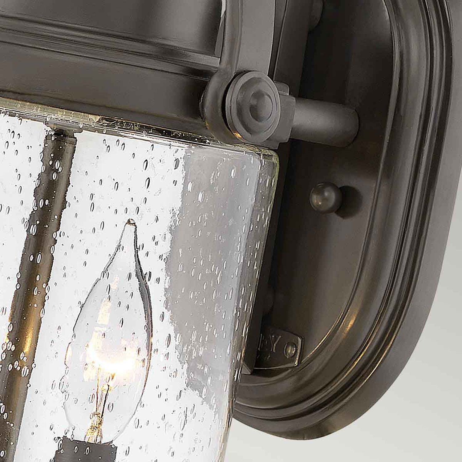 Lampe d'extérieur murale verre E14 IP44 43,2 cm de haut 2x E14 Vintage