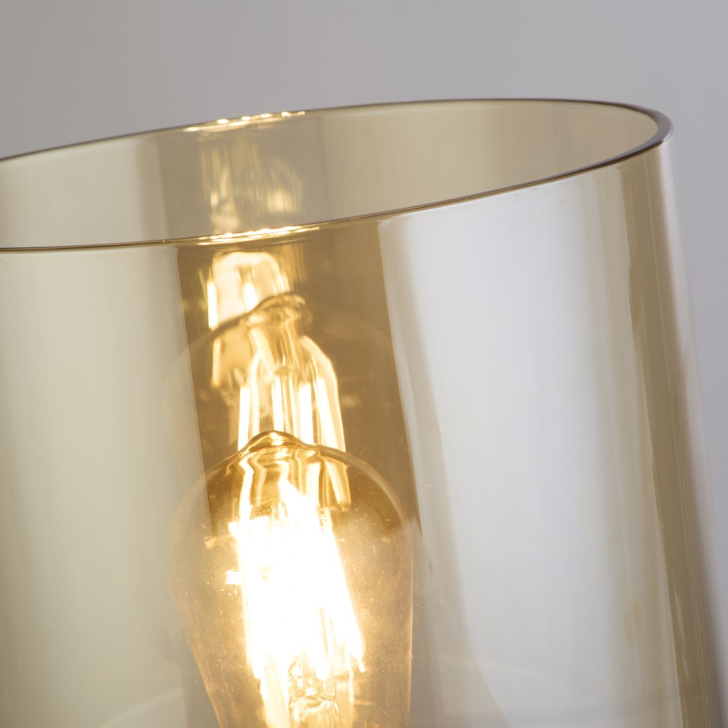 Lampe, Lampe, Glühbirne, Bernsteinfarben, Glas