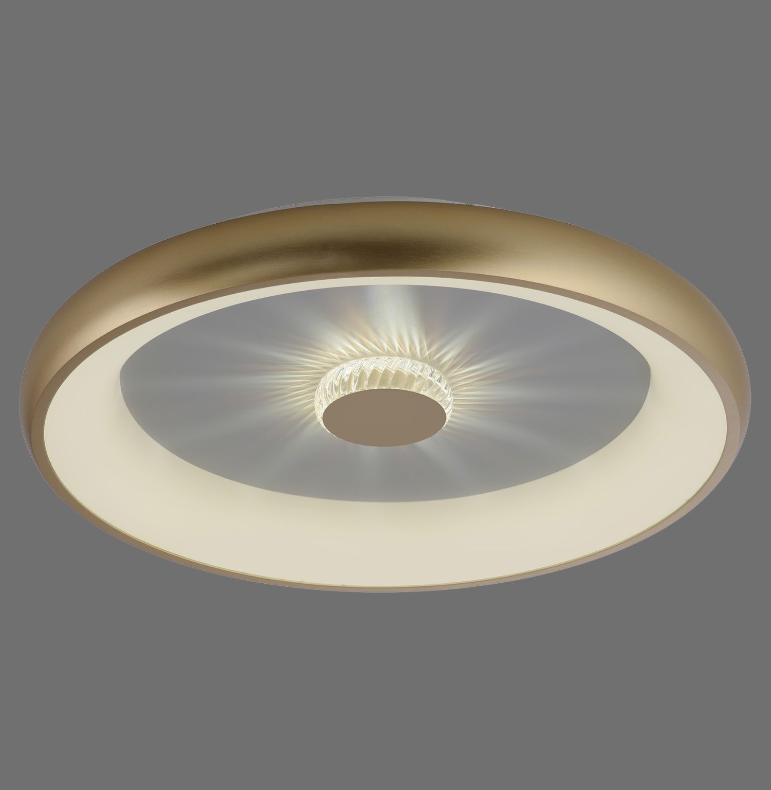 Plafonnier LED à intensité variable 2700-5000 K Ø61,5 cm laiton Deckenleuchte, Leuchte