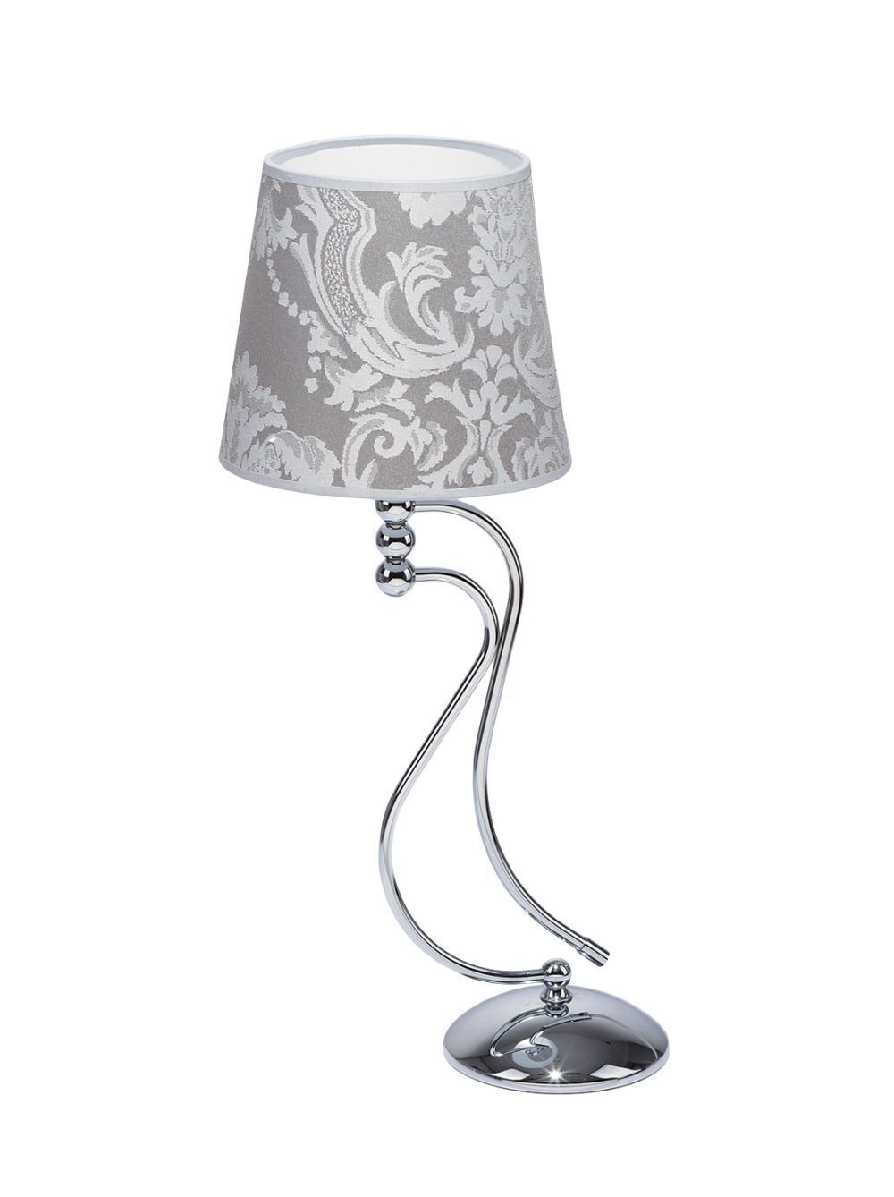 Lampe de table MARESSA 55cm tissu abat-jour baroque E27