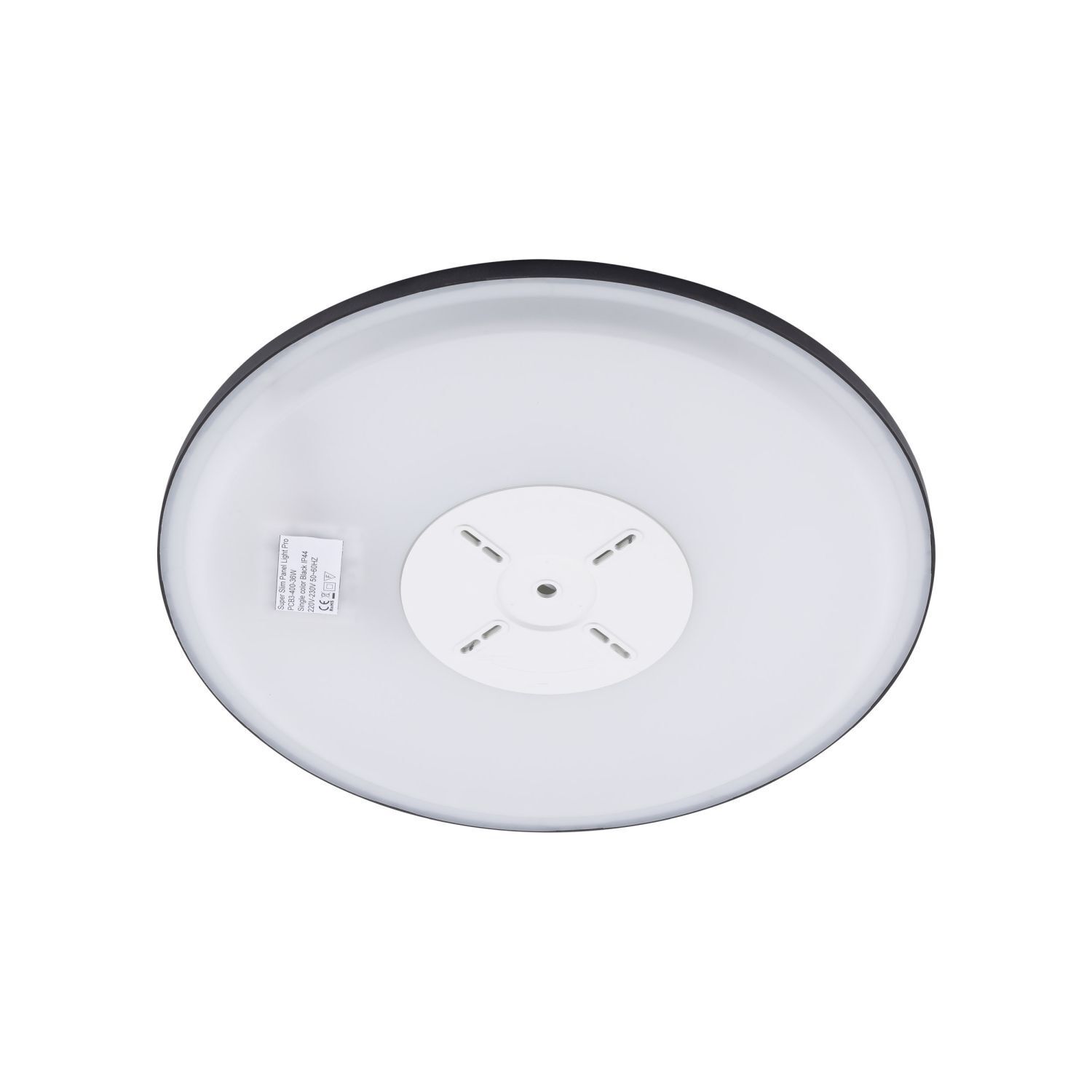 Plafonnier LED salle de bain dimmable IP54 Ø 40 cm rond 3 modes d'éclairage