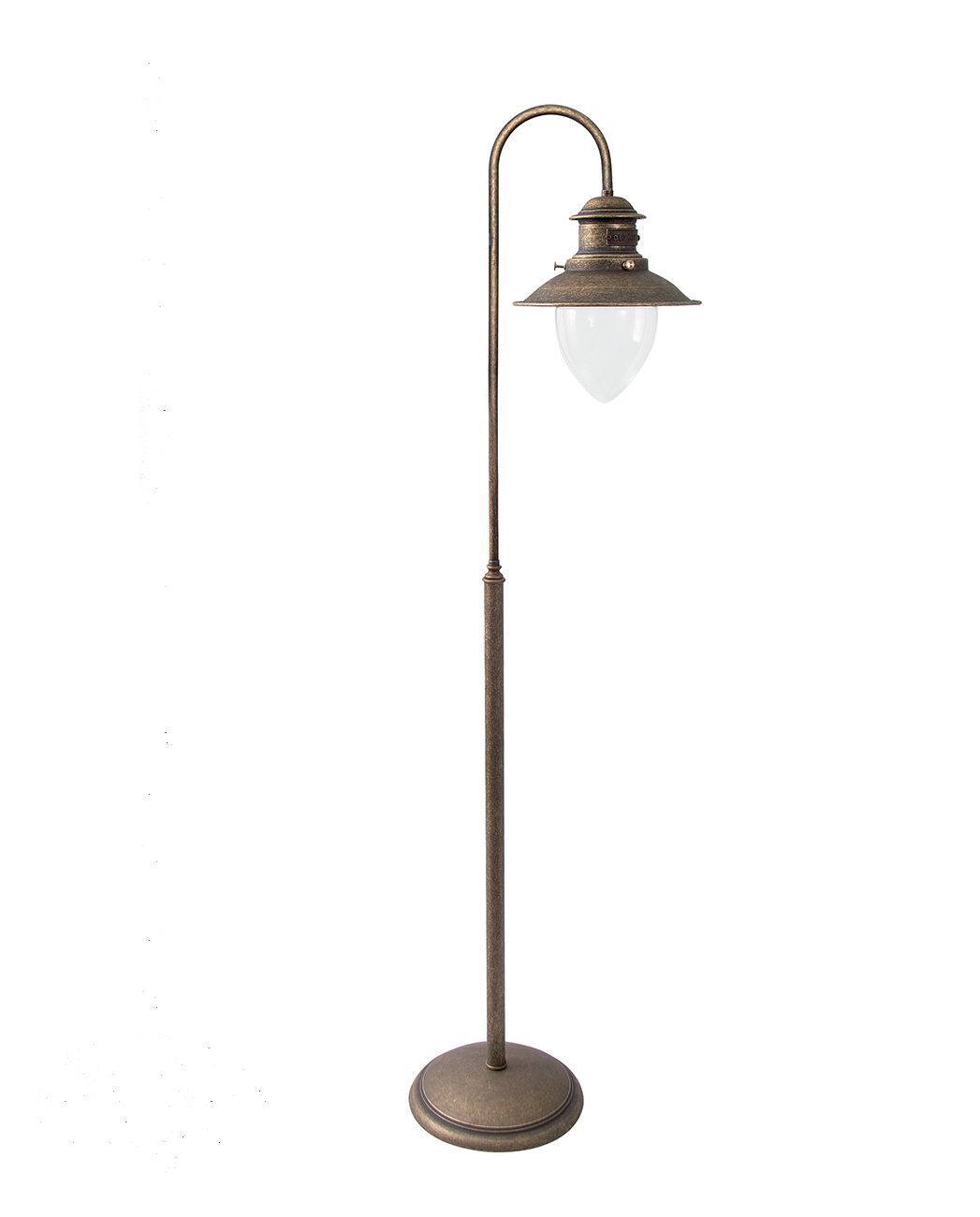 Lampadaire maritime bronze antique