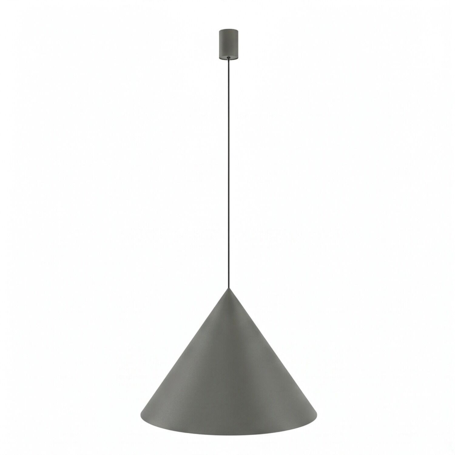 Lampe à suspendre Gris GU10 Ø 50 cm Métal Rétro réglable