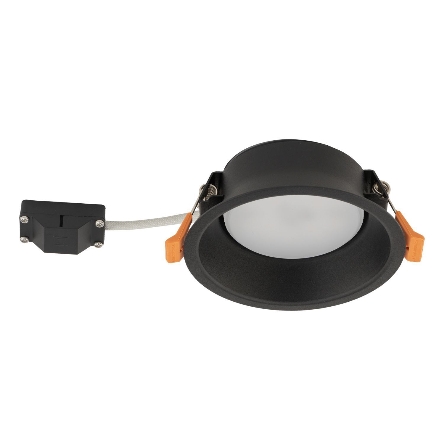 Spot de plafond encastré Ø 12 cm petit pour GX53 noir