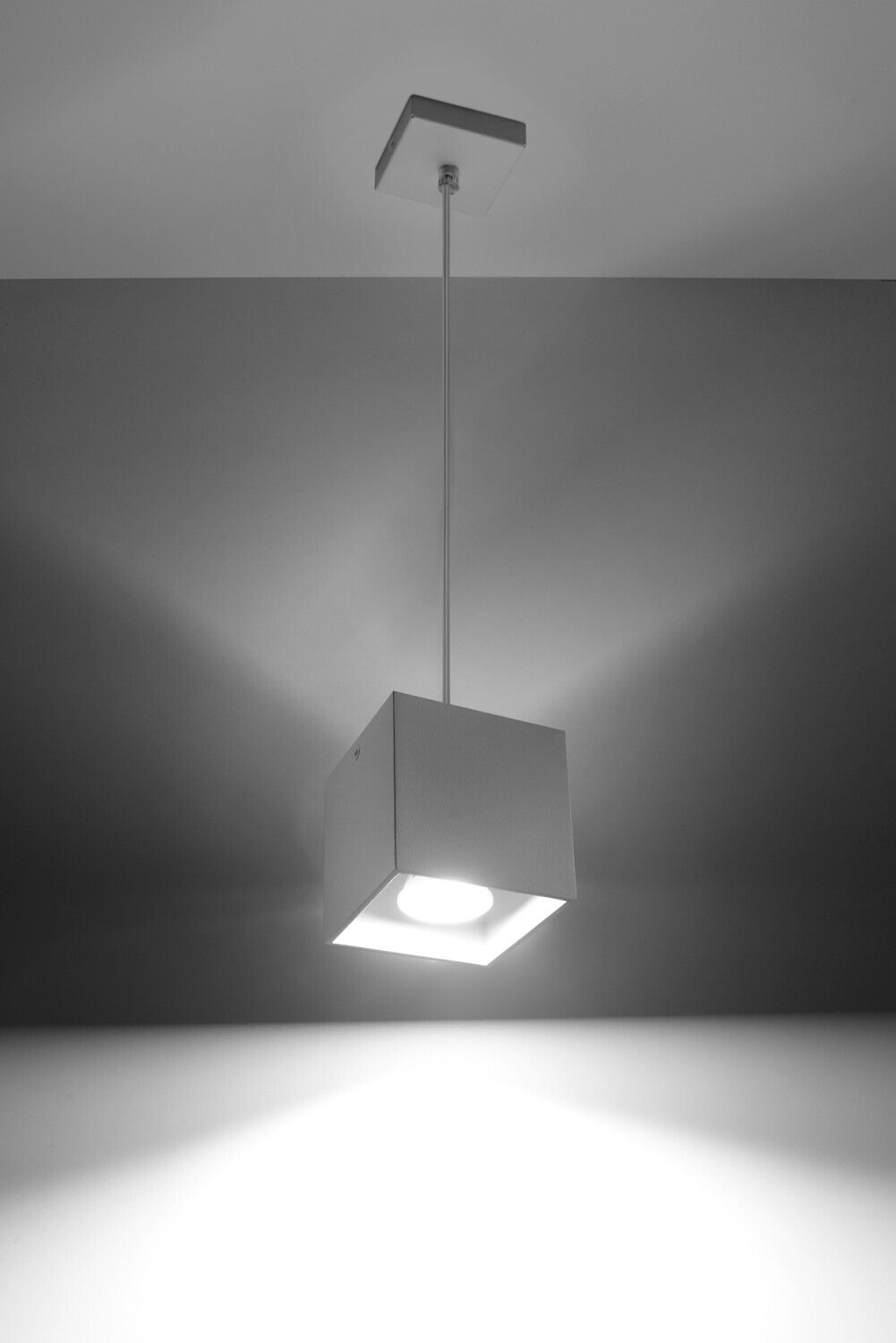 Suspension GEO en blanc