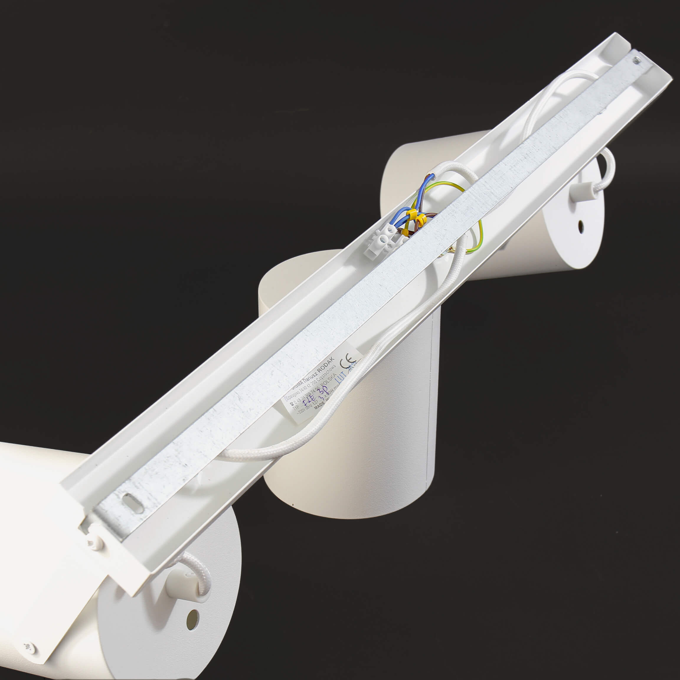 Spot de plafond blanc 3 flmg E27 Handlauf, Aluminium, Klinge, Rasiermesser, Waffe