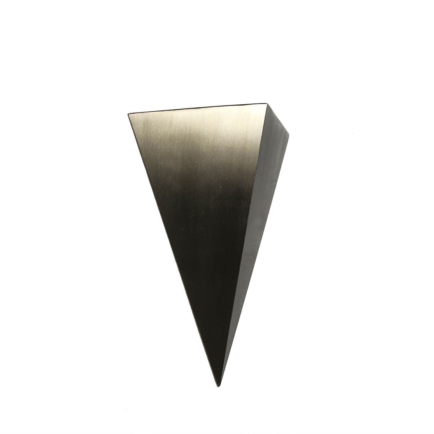 Applique murale d'extérieur en acier inoxydable Triangle LED Dreieck, Kegel