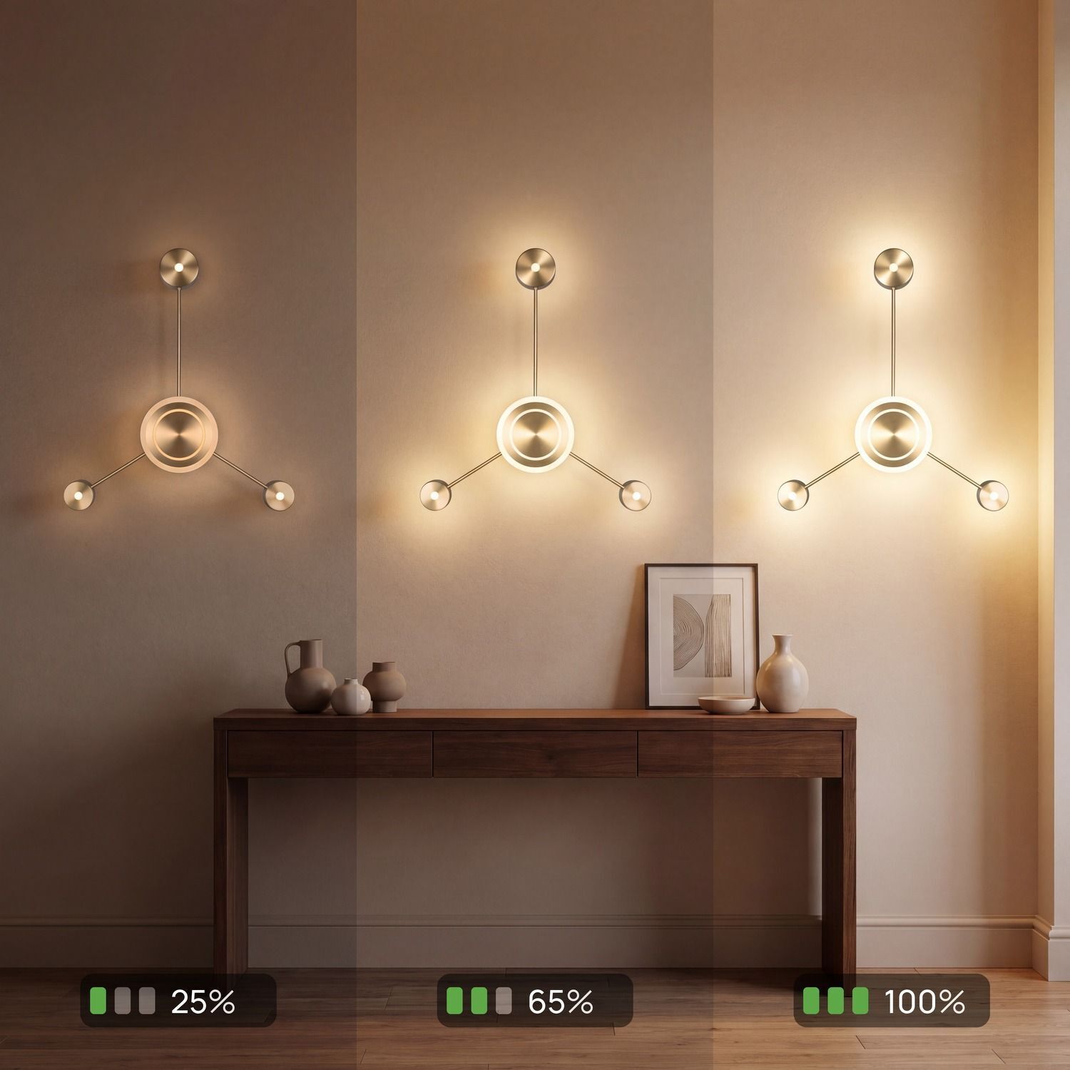 wandlampe-wohnzimmer-esszimmer-schlafzimmer-flur-innen-metall-modern-skandinavisch-3-flammig-dimmbar-gold-weiss-le127849-3 wandlampe, wandlampen, deko lighting, scheinwerfer, hallo deko