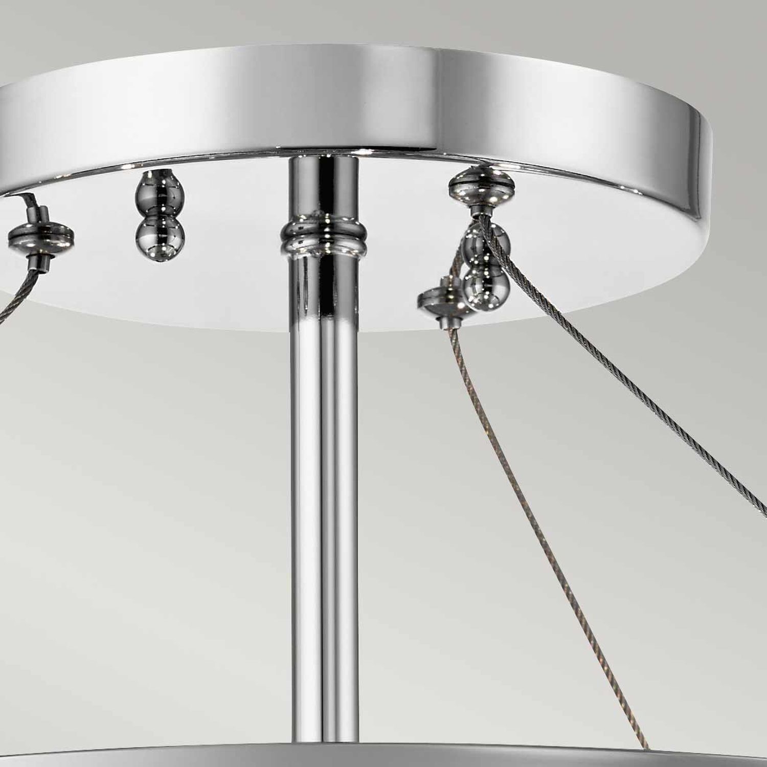 deckenlampe, Chrom, Stahl, Seilzug, Augeleucht