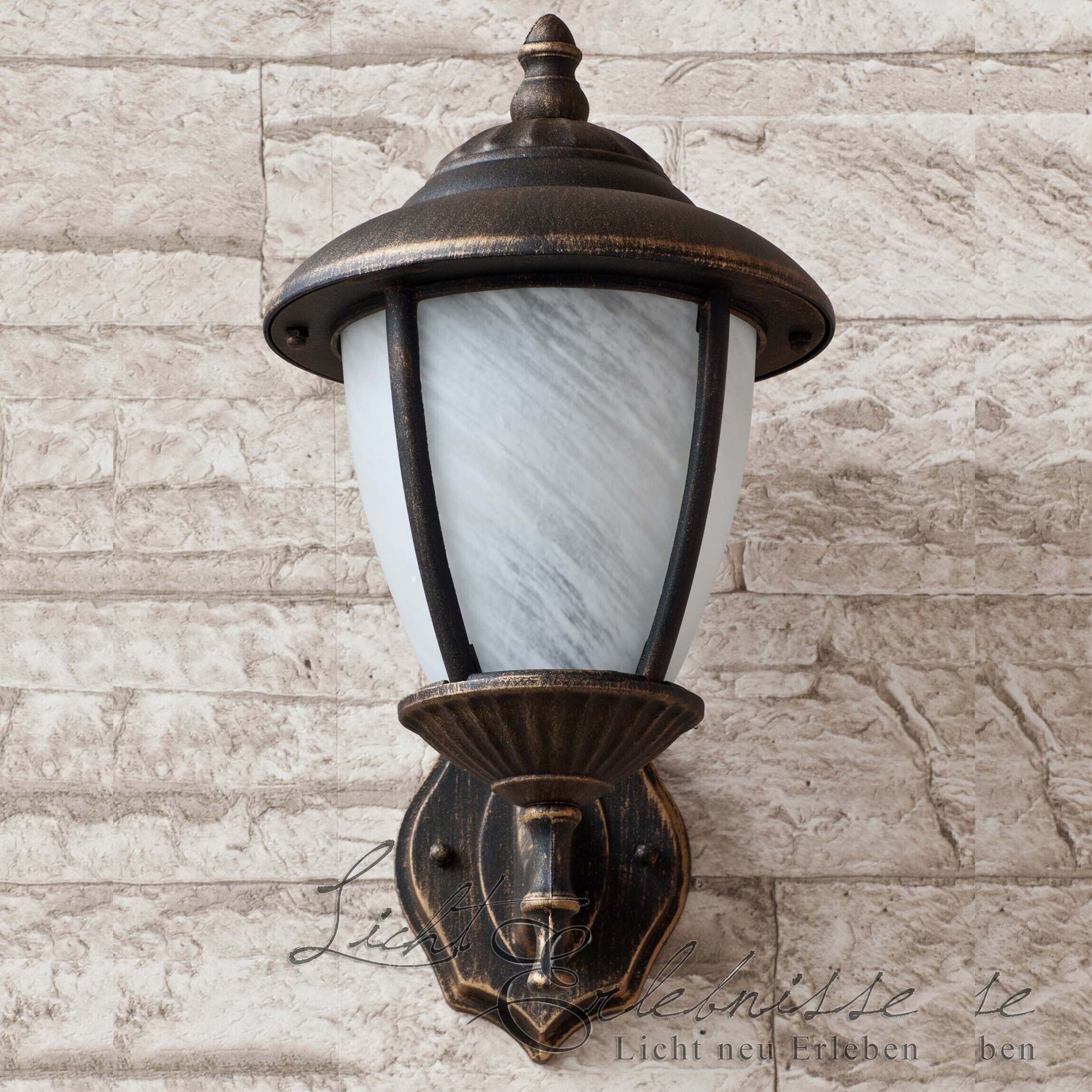 Lanterne murale pour extérieur Applique MADRID or antique Lanterne murale pour extérieur Applique MADRID or antique