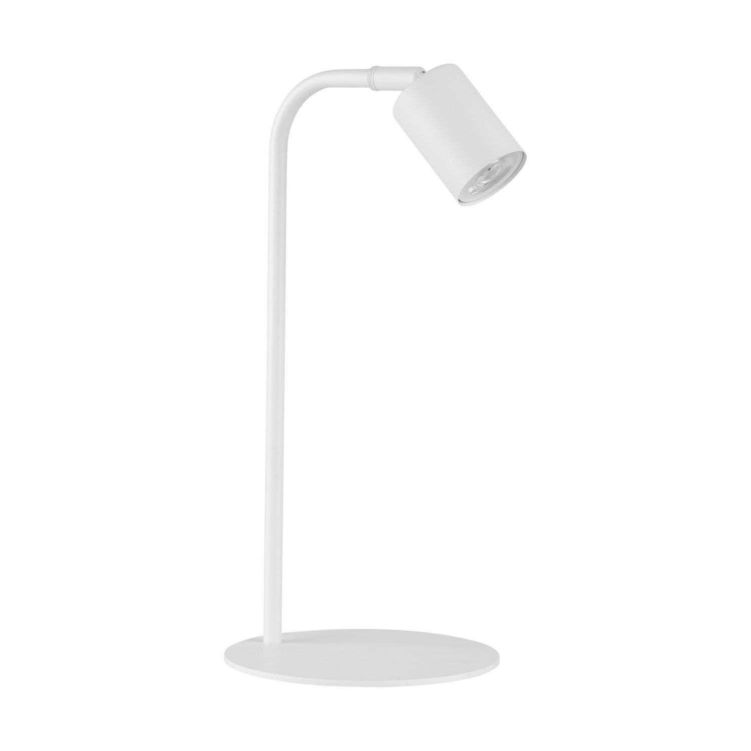 Lampe de bureau Blanc réglable Moderne Métal 40 cm