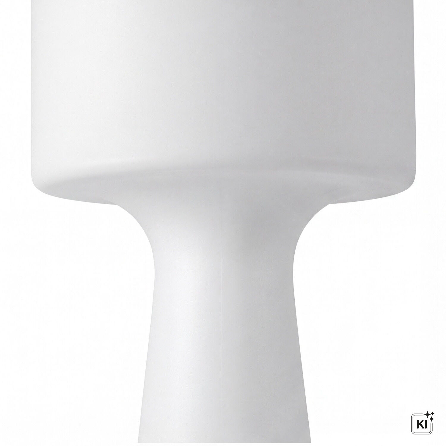 Lampe, Tischlampe, weiß, minimalistisch, Stiel