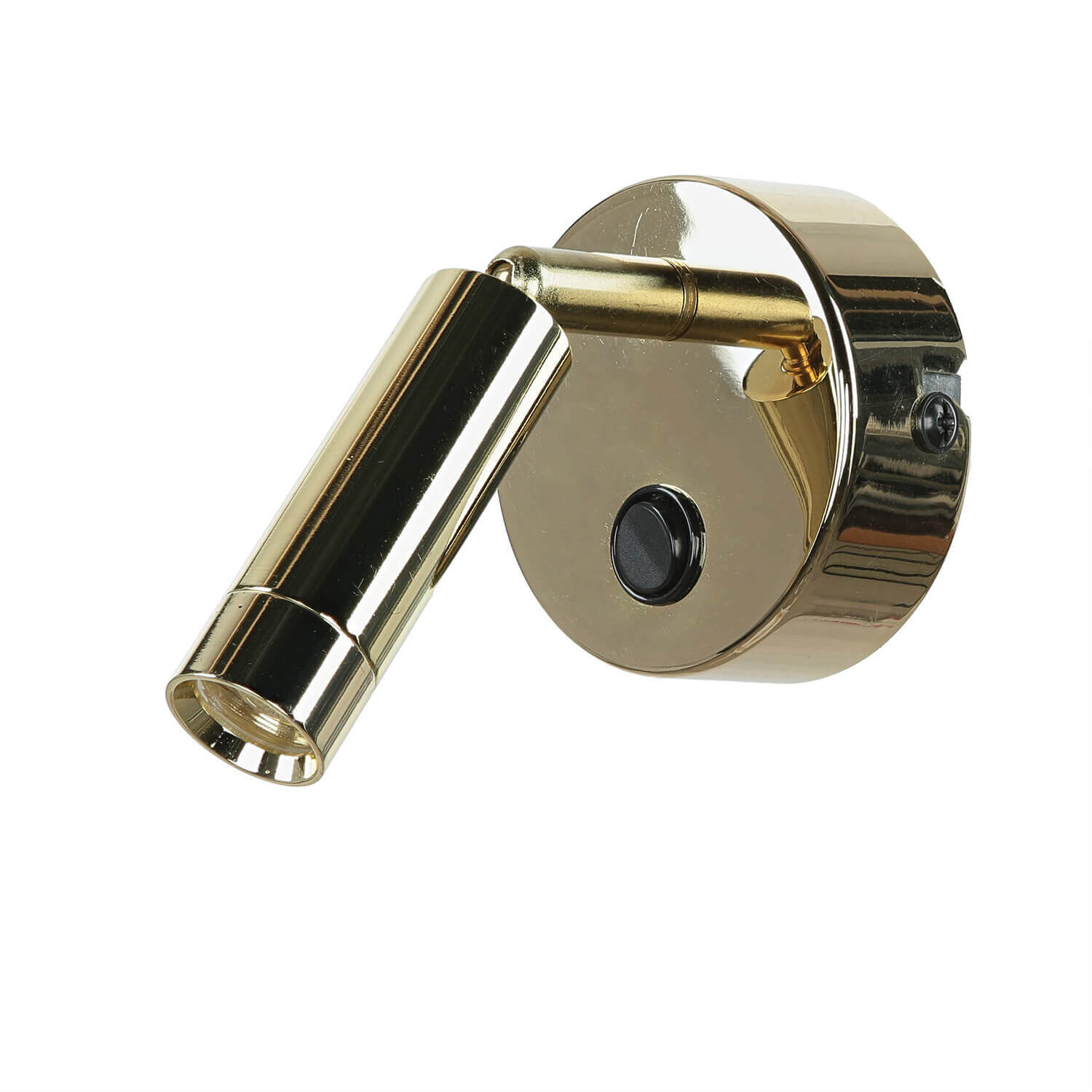 Spot mural à LED avec interrupteur Métal orientable Or Sinken, Waschbeckenhahn