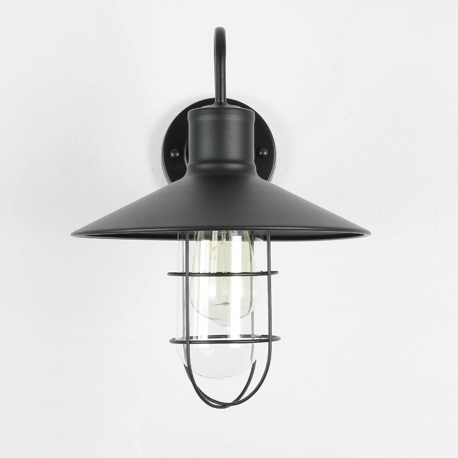 Applique noire métal E27 intérieur vintage Leuchte, Lampe, Deckenventilator, Gerät, Elektrisches Gerät