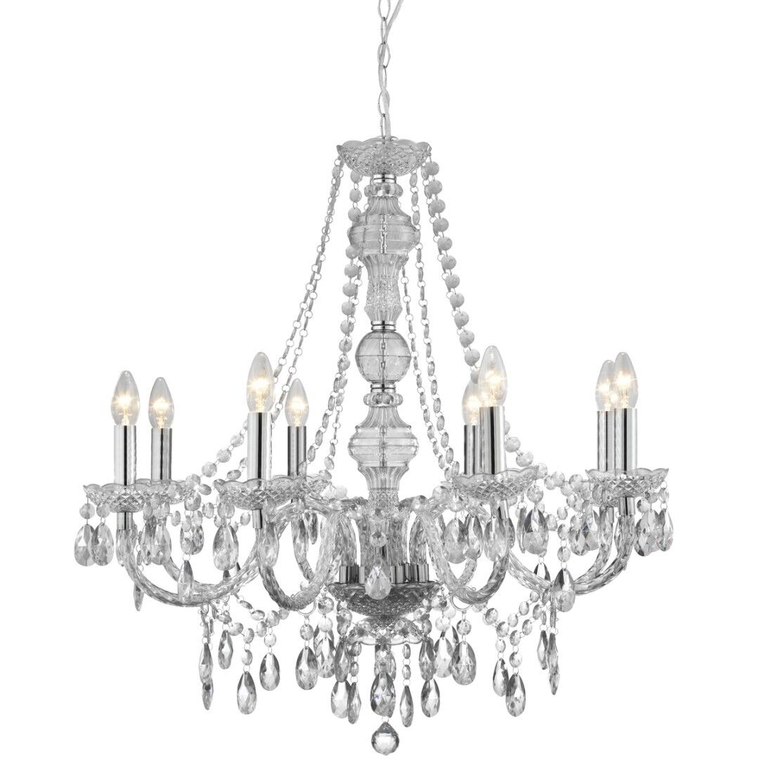 Lustre Classique chromé