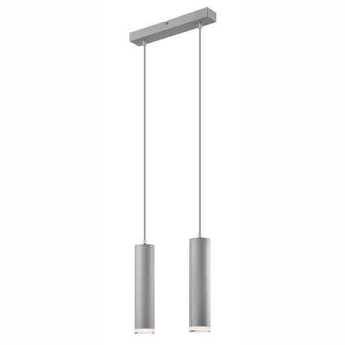 Lampe à suspendre Table de salle à manger Argent Aluminium Moderne