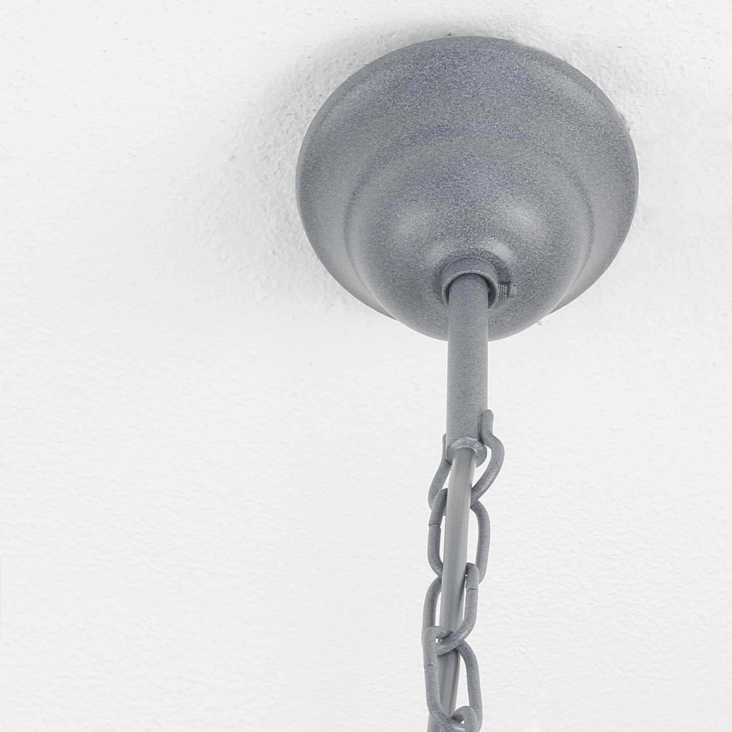 Suspension design industriel table à manger en gris cuivre Suspension design industriel table à manger en gris cuivre