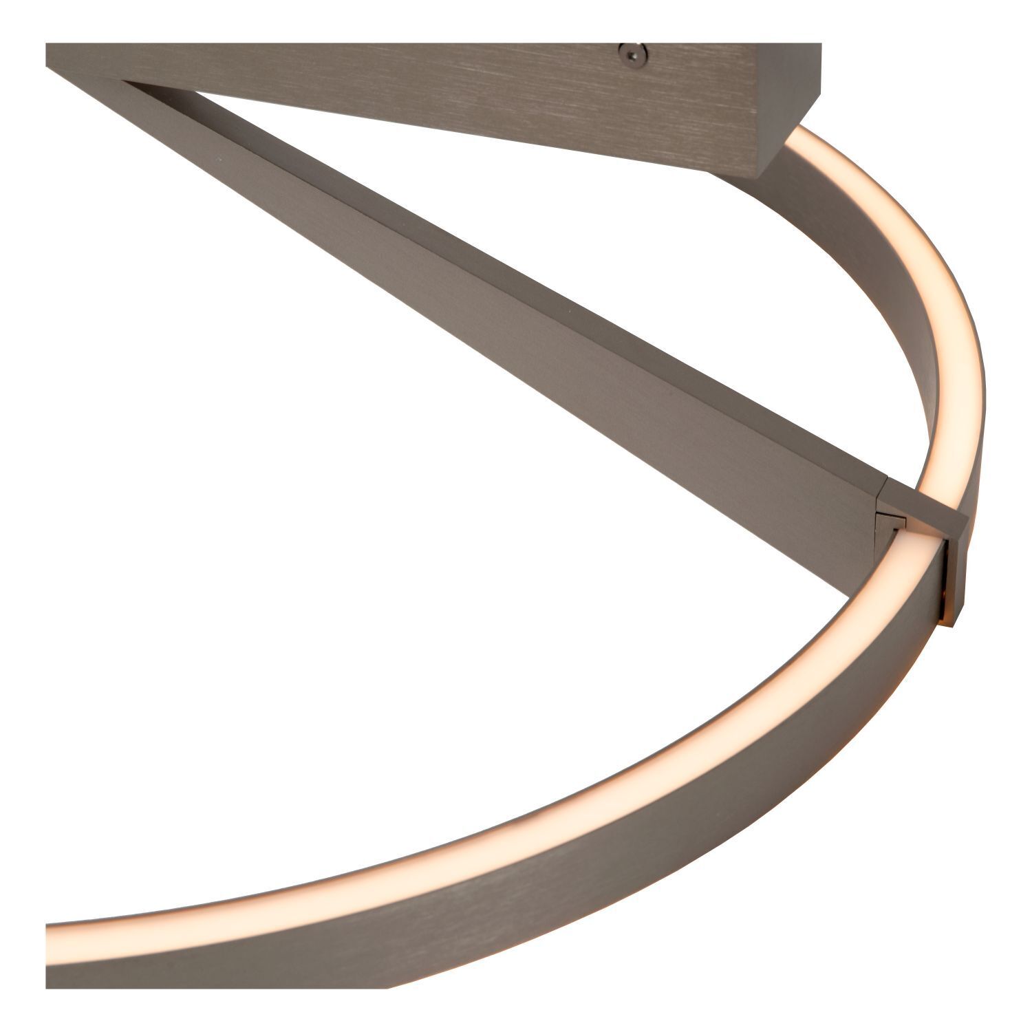 Lichtband, Ringschmuck, Beleuchtung, Metall, Grau